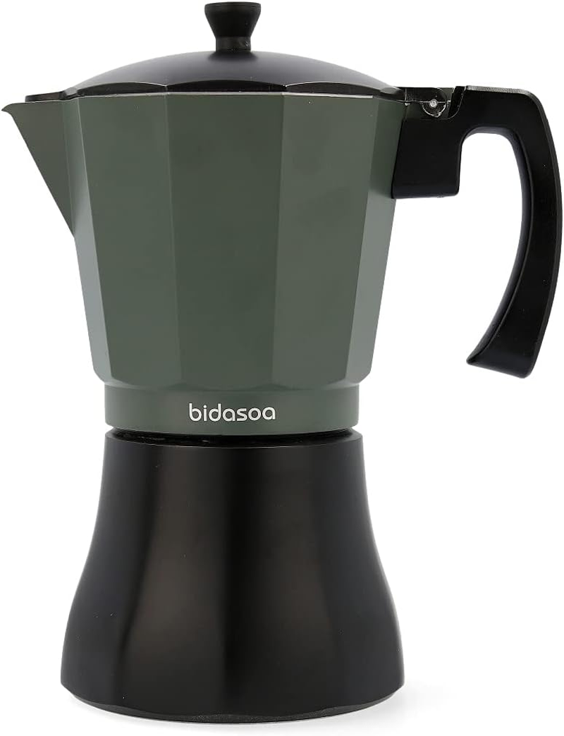 Bidasoa VERA Coffee Machine, Green, Aluminium, 12 Cups image number 4