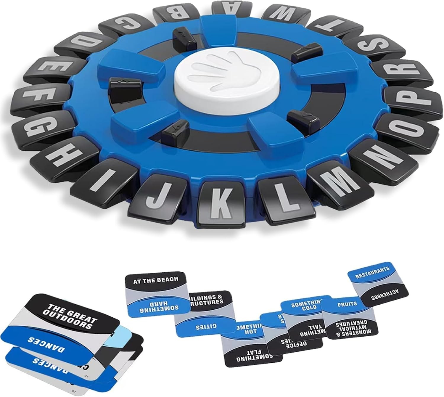 Board Games，Tapple Word Game，Family Board Game, Educational Puzzle Game，Letter Game, Think Words Interactive Board, Perfect Plaything for Family and Friends Party，Portable Packaging image number 4