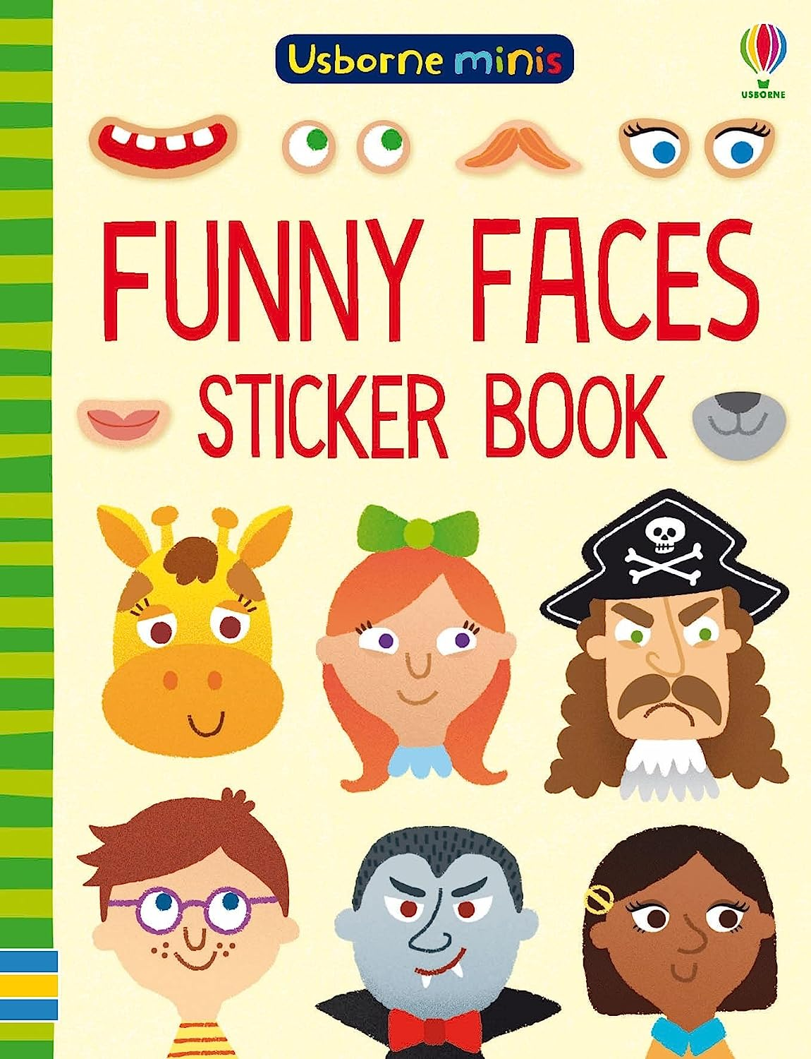 Mini Books Funny Faces Sticker Book