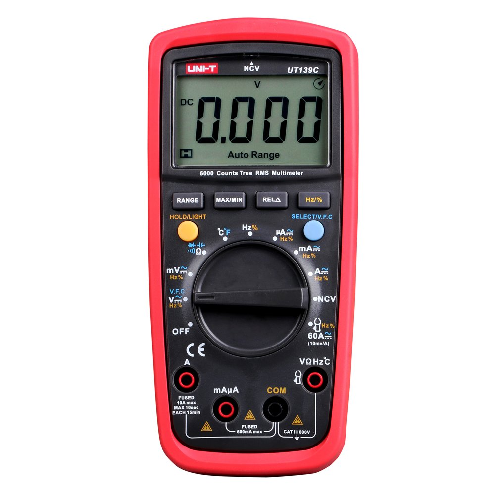 UNI-T UT139B TRUE-RMS Digital Multimeter image number 2