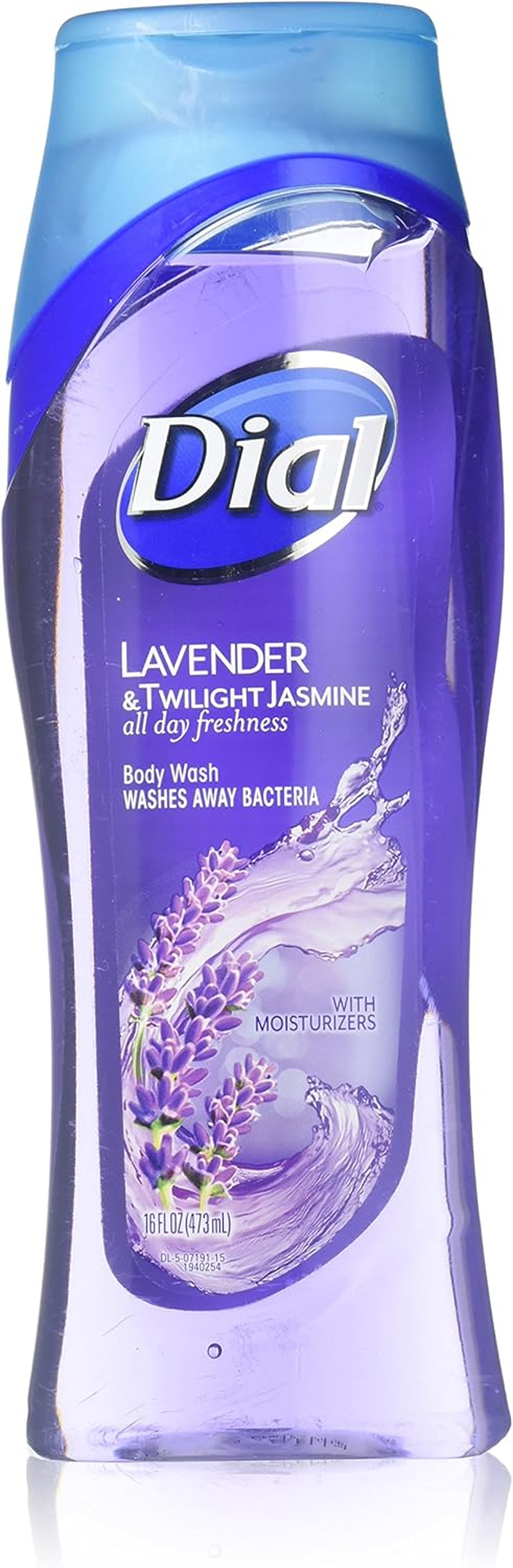 Dial Lavender & Twilight Jasmine Body Wash, 16 Fl. Oz. (Pack of 2) image number 1