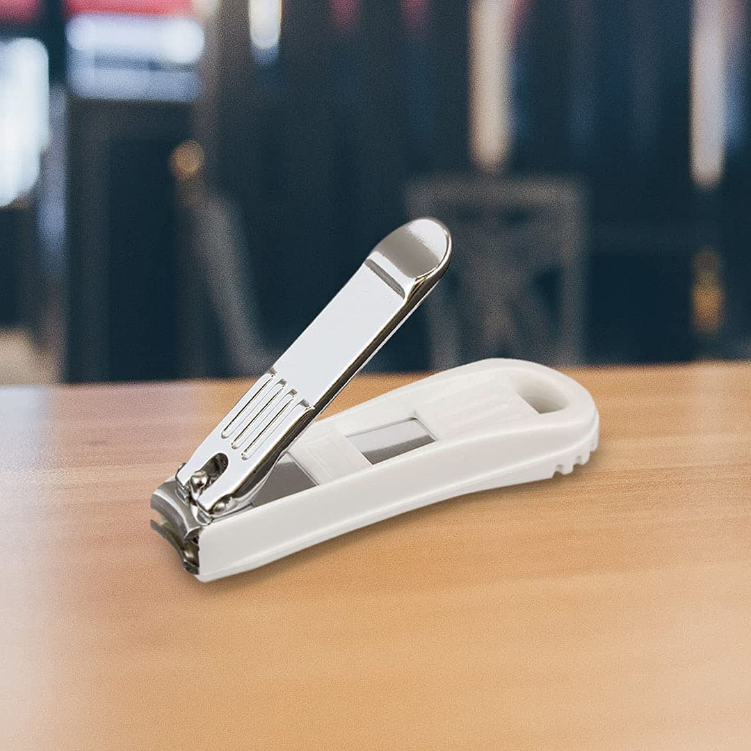 Seki Edge Deluxe Fingernail Clipper W/Nail Catcher & Built in File (SS-101)