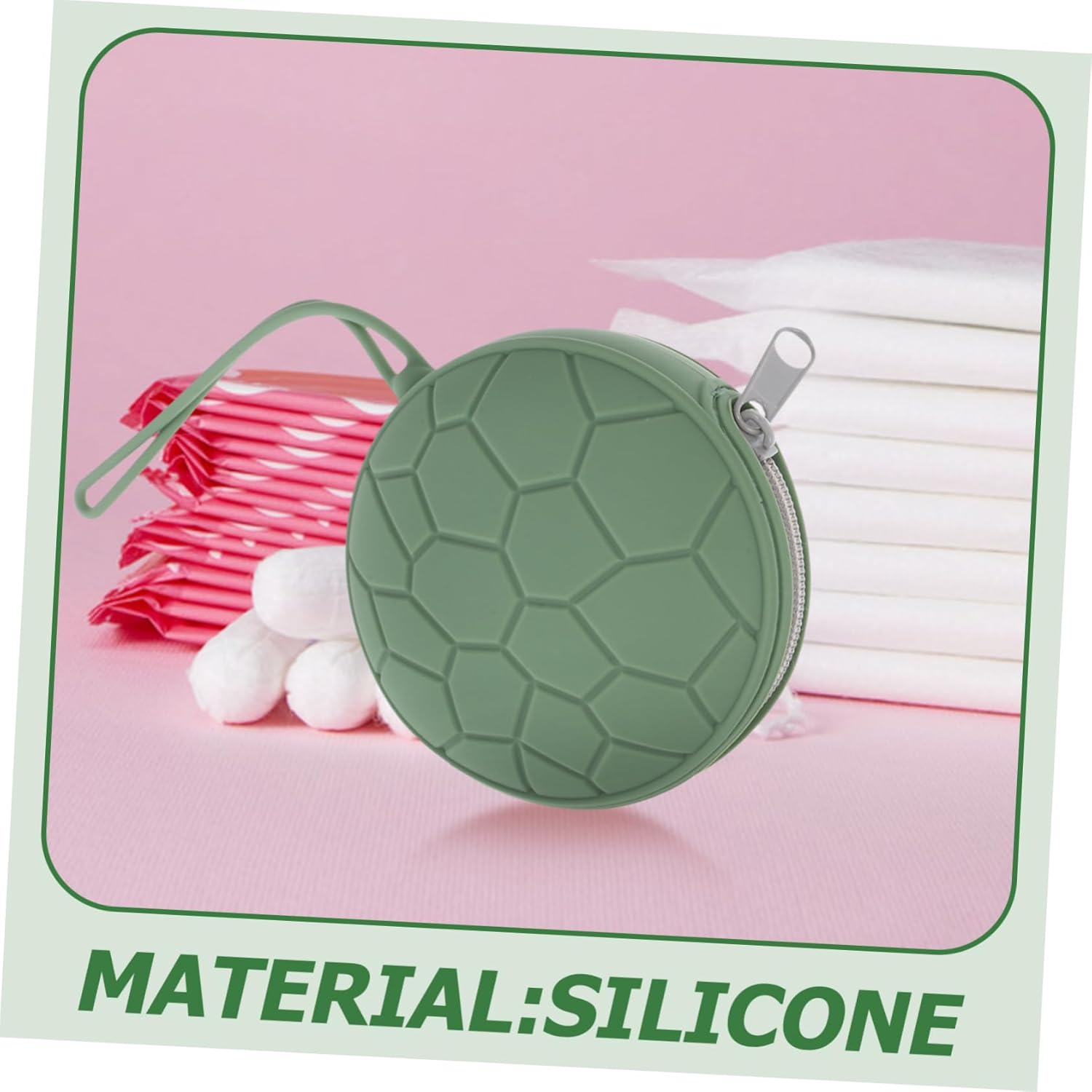 FONDOTIN Silicone Storage Bag for Holder Lightweight and Breathable Organizer for Travel image number 3