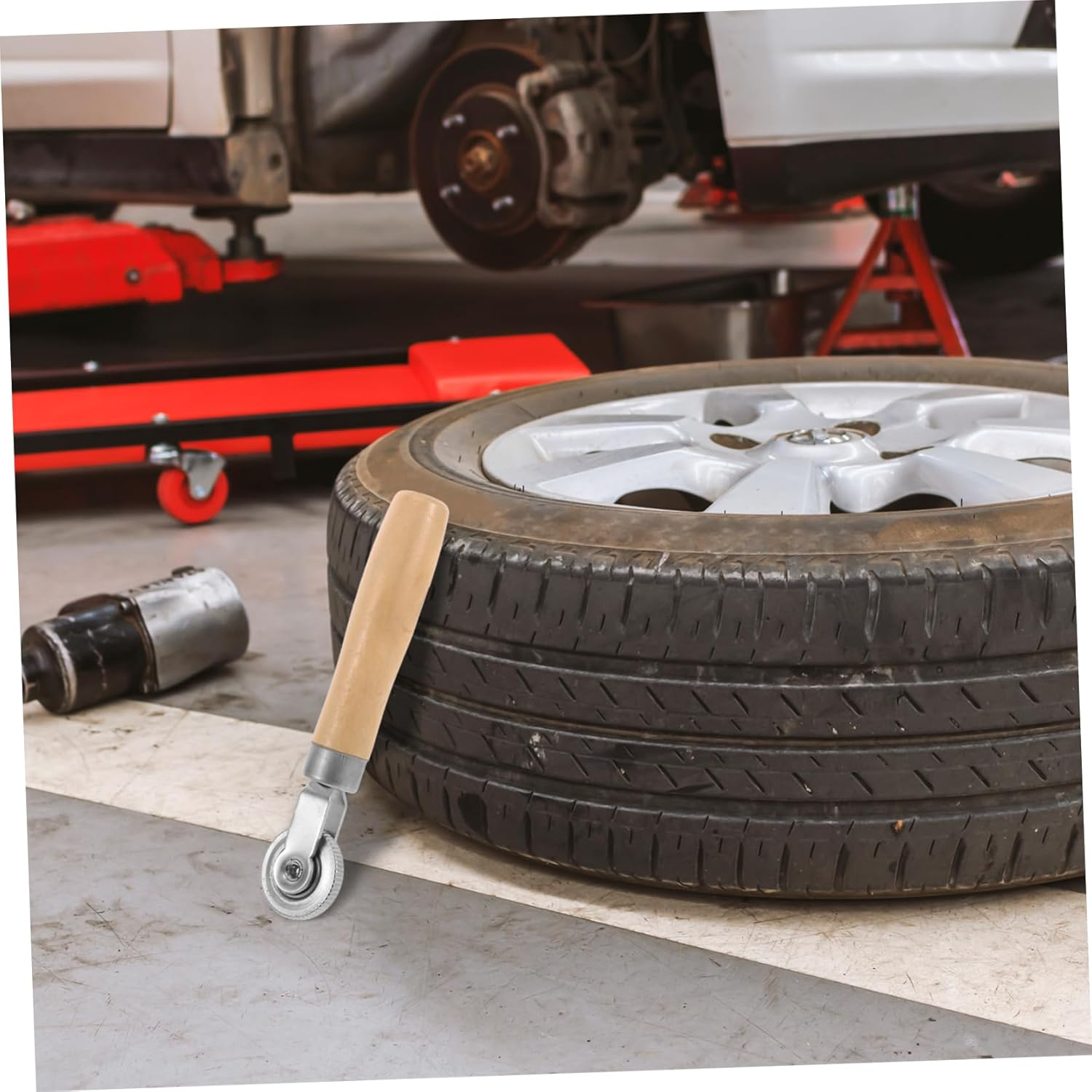 JUMPLAWN Tire Repair Kit Installation Rolling Tool Car Tire Repair Pressing Roller Automotive Accessories Quality Material image number 3