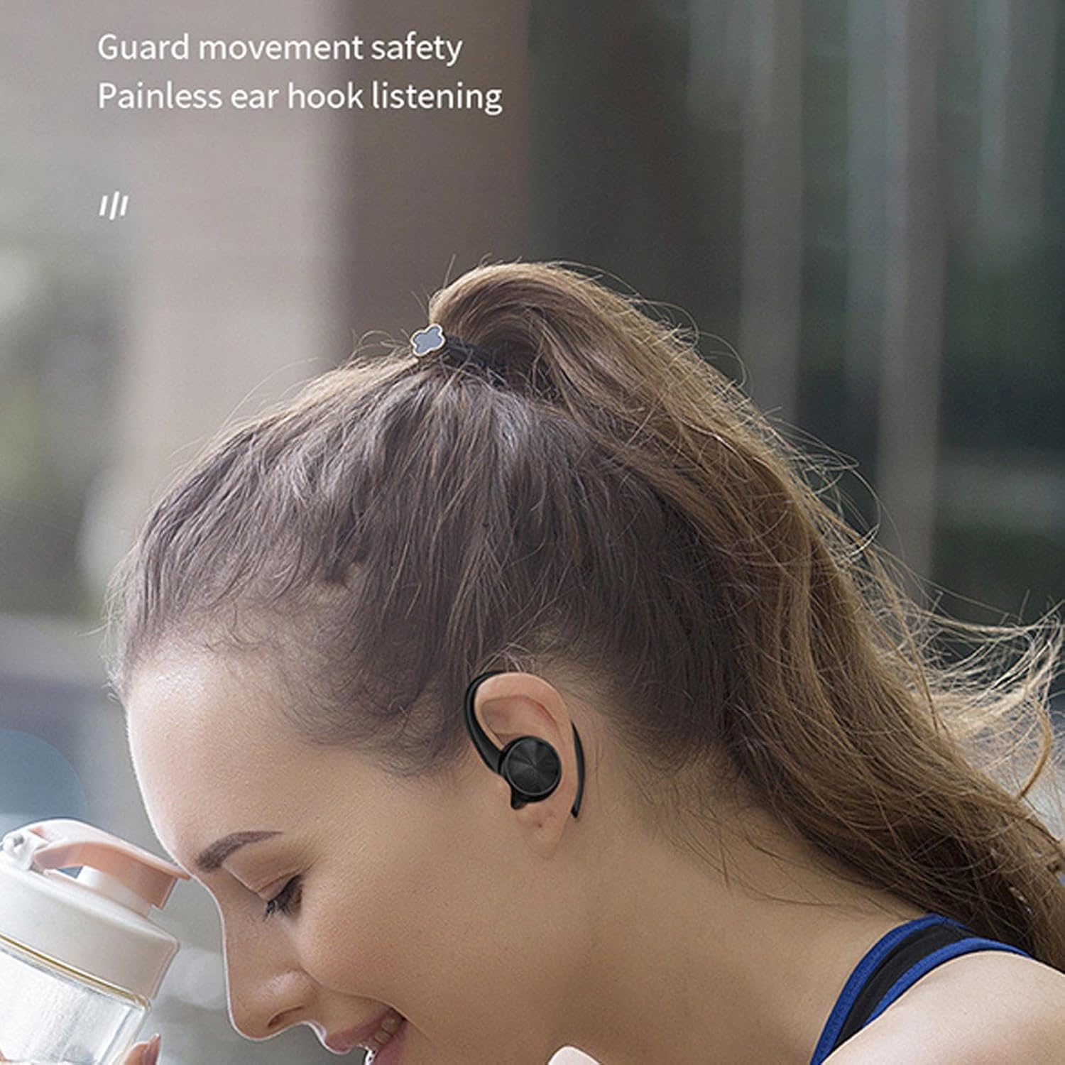 AI Translator Earbuds, Wireless AI Headphones Translator Translating Earbuds, Translation Device, Language Translation Earbuds for Family, Friends, Home image number 2