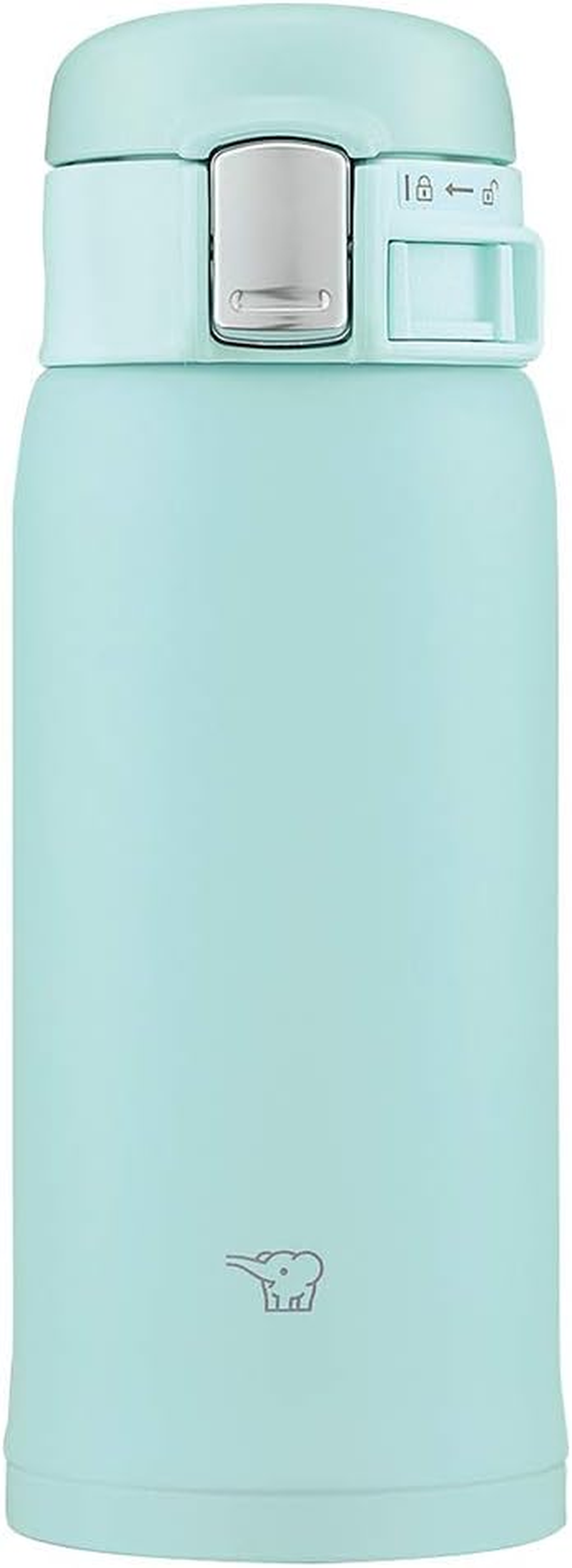 Zojirushi SM-SF36-AD Water Bottle, Direct Drinking [One-Touch Open] Stainless Steel Mug, 12.2 Fl Oz (360 Ml), Navy