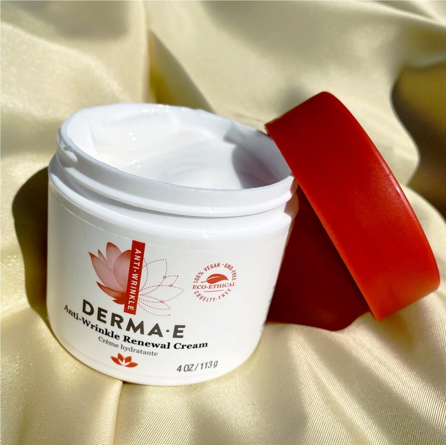 Derma E Anti-Wrinkle Renewal Cream with Vitamin a Retinyl Palmitate image number 5