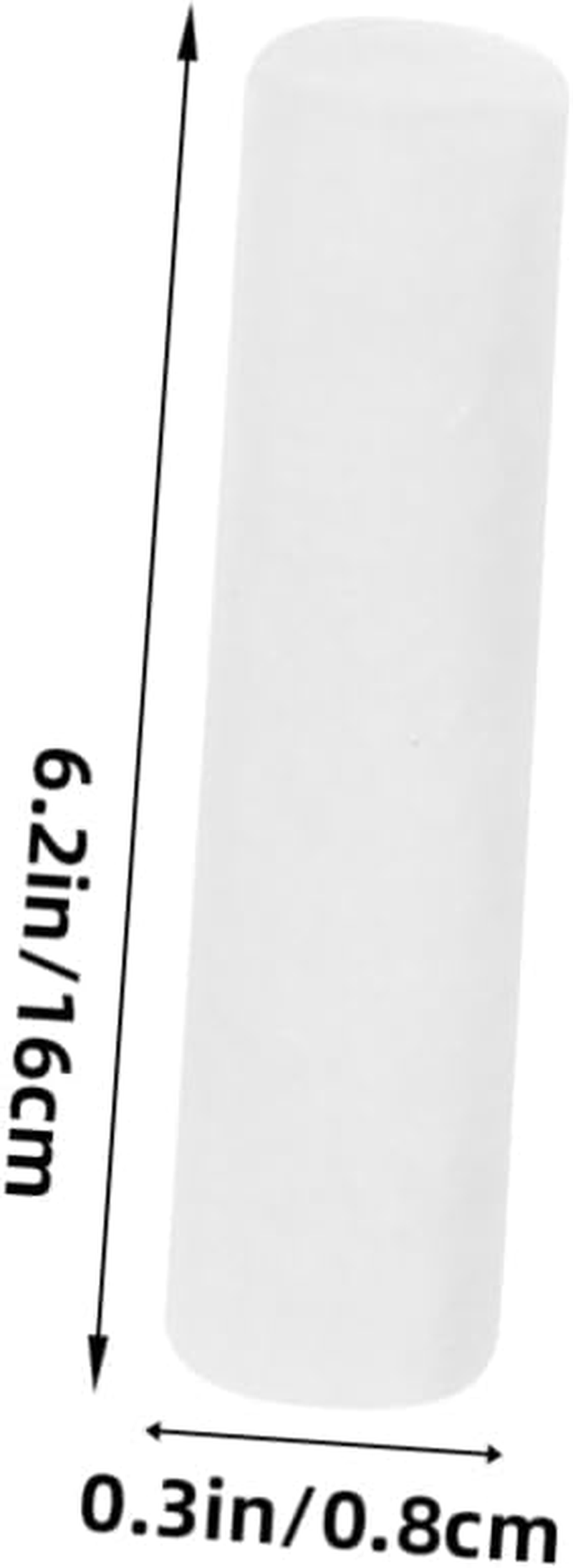 Alipis 50Pcs High Absorbent Cotton Rolls for Nose Plugs and Dental Use 1.5X3/8 Inch Disposable Nose Bleed Plugs for Home Care image number 5