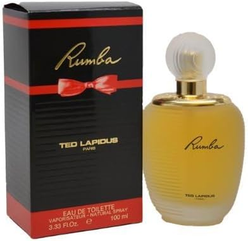 Rumba by Ted Lapidus for Women, Eau De Toilette Spray, 3.33 Ounces (Pack of 7)