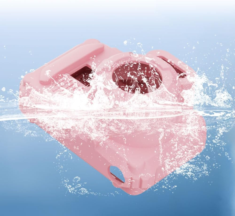 Tedubax Silicone Case for Pixpro Wpz2 Digital Camera with 2PCS Screen Protector and Lanyard - Pink