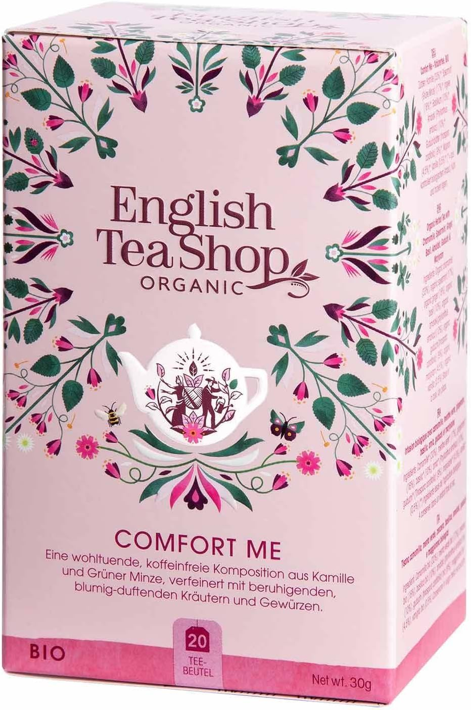 English Tea Shop English Tea Shop Organic Wellness Tea Comfort Me 20Pc, 30 G