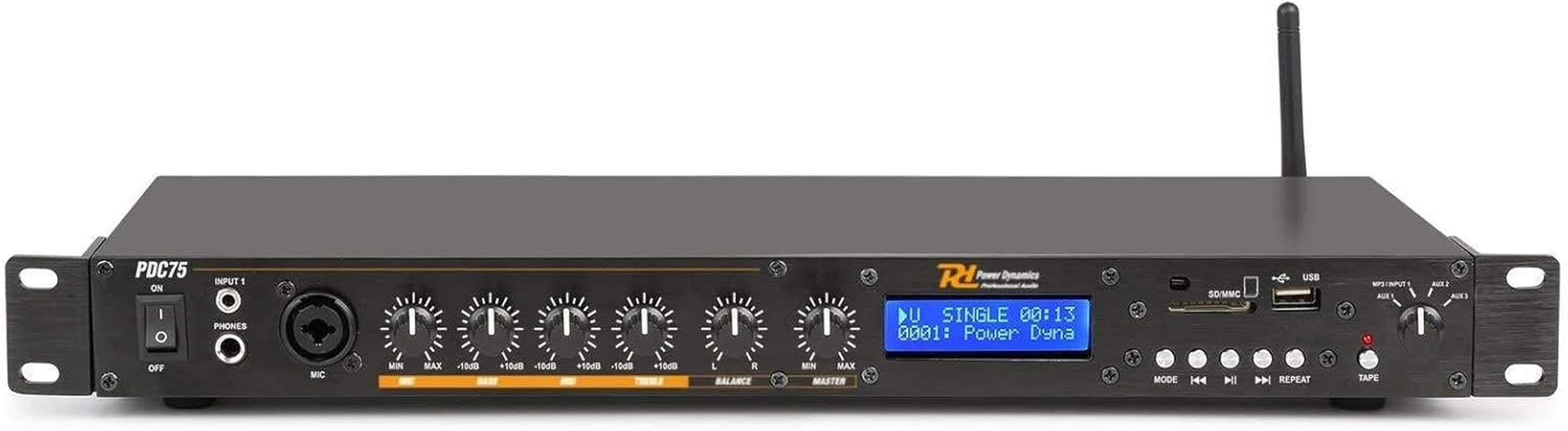 Power Dynamics PDC75 Bluetooth/Usb/Sd/Radio Media Player image number 1