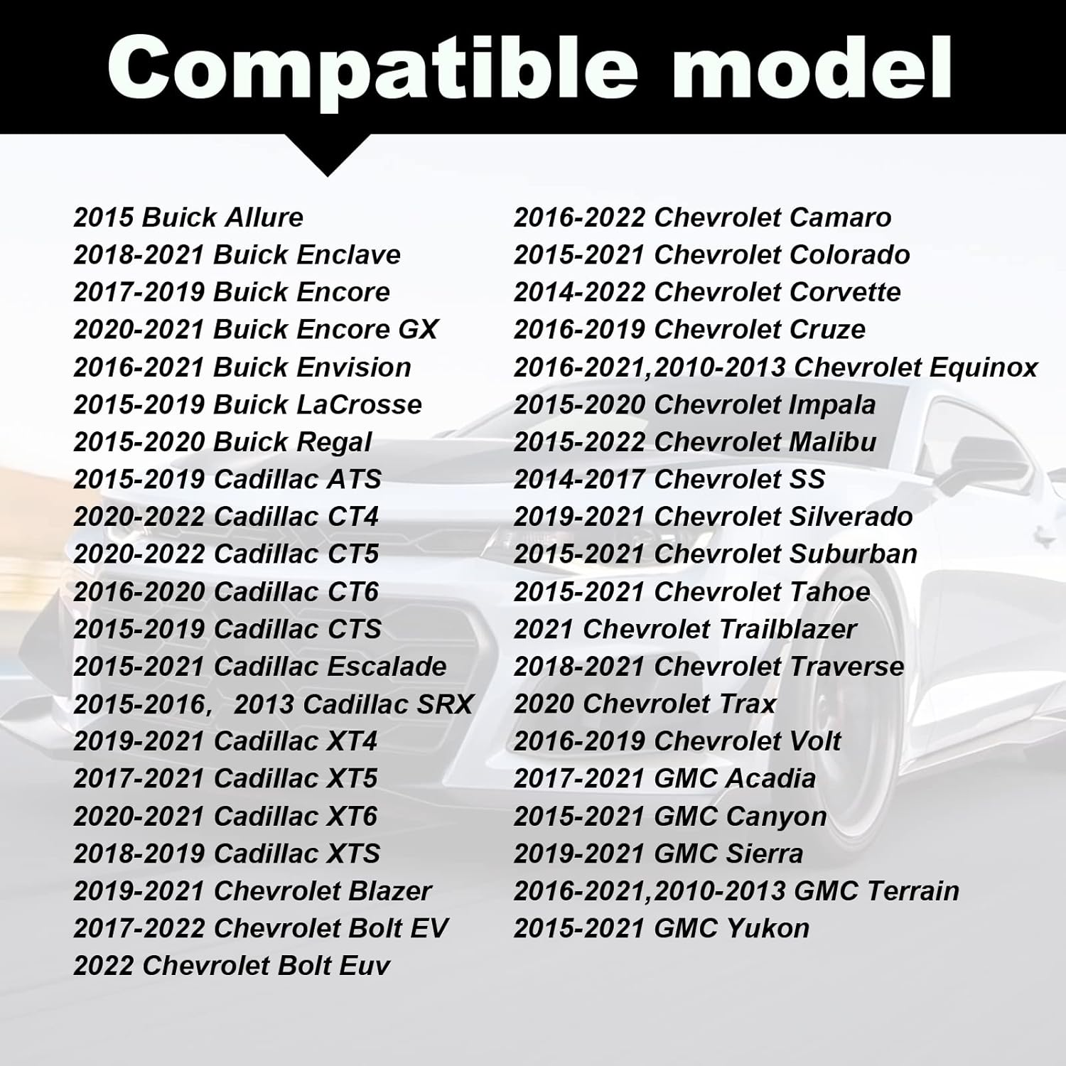 Fender Liner Splash Shield Bolt Screw 11548270 Compatible with GM Chevro-Let Camaro Colorado Cruze Equinox Impala Malibu Traverse Cadillac ATS CT6 CTS XT5 XTS image number 2