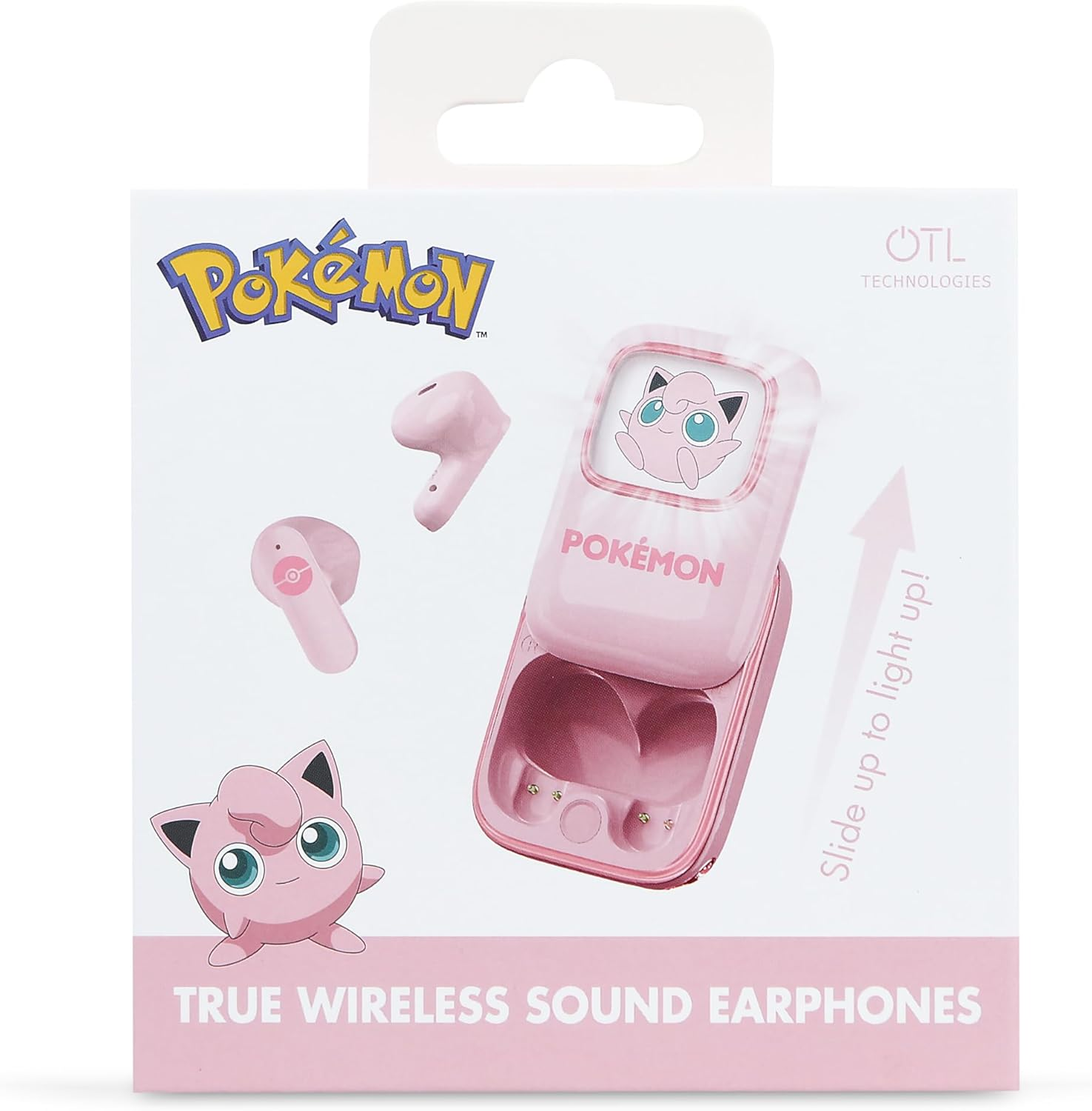 OTL - Pokemon Jiggly Puff Slide TWS Earphones/Lights and Sound image number 6