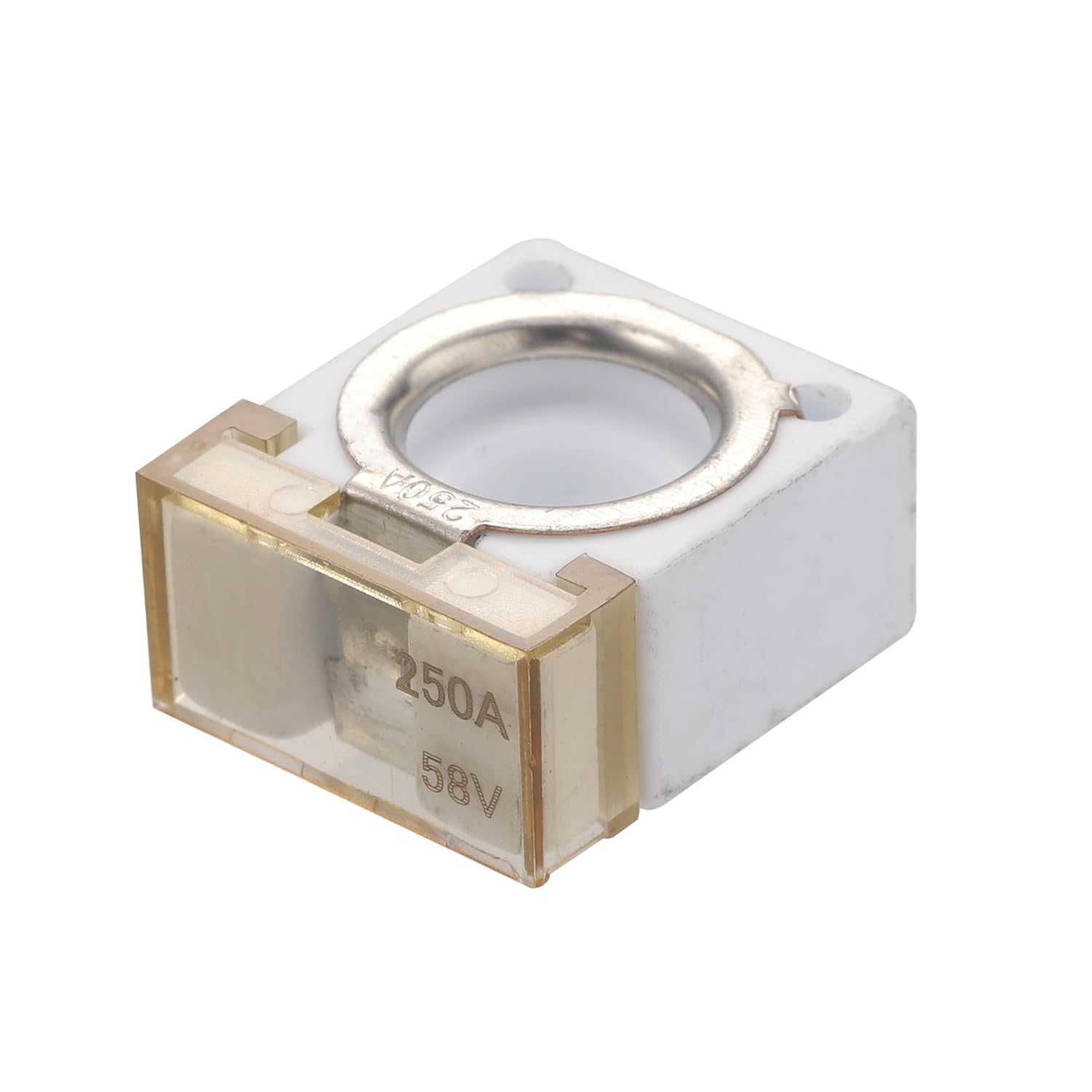 X AUTOHAUX 1 Set 250A Battery Fuse Terminal Fuse Block Kit Fuse Max Voltage 58V for Car Marine Boat RV image number 1