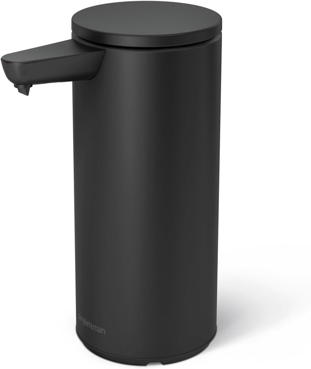 Simplehuman 9 Oz. Touch-Free Automatic Rechargeable Sensor Pump, Matte Black Stainless Steel, 2024 Model image number 1