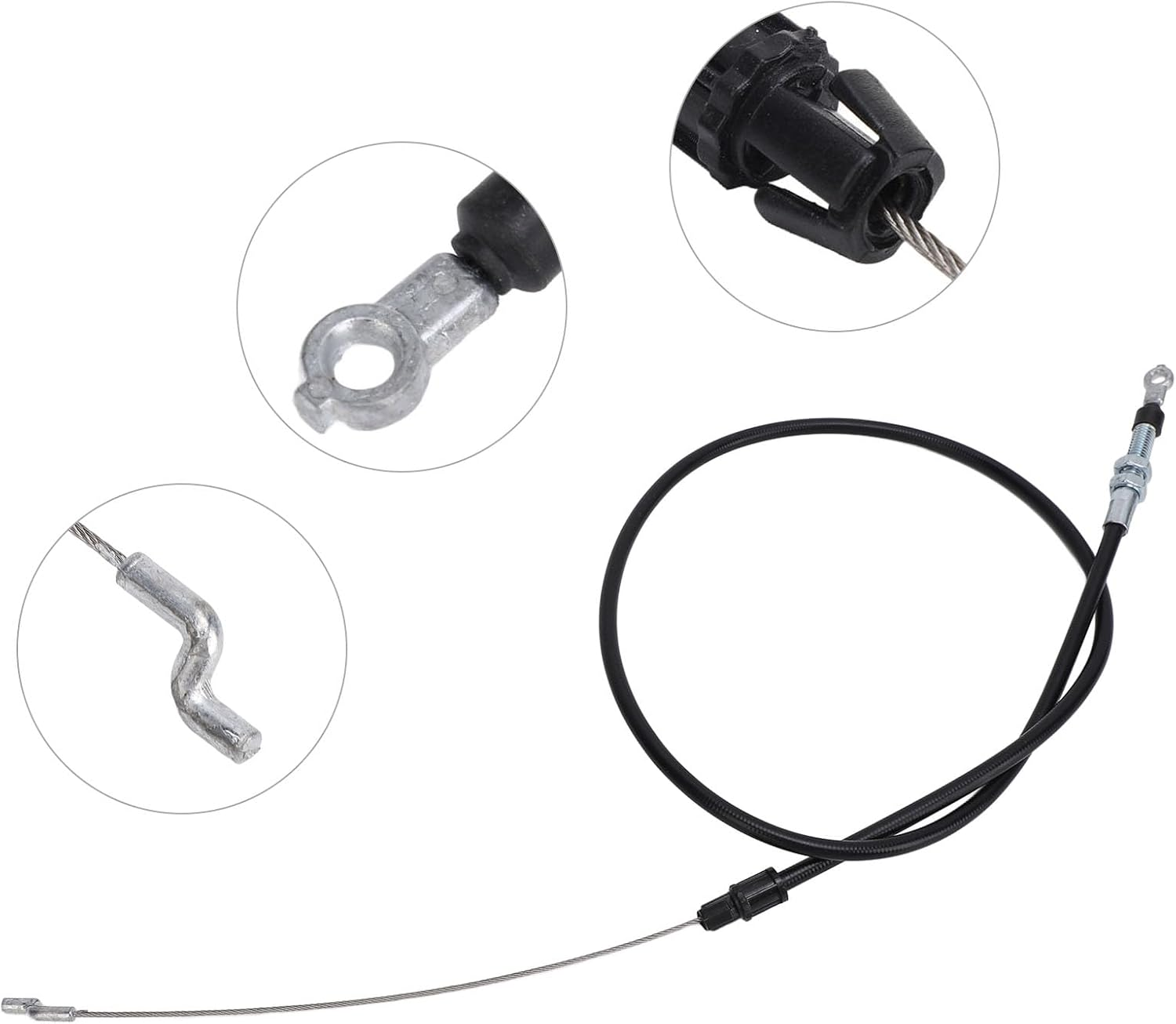 99-6837, 94-4293, 99-5826 Deck Engagement Cable Replacement for Toro Lawn Mower, Deck Cable Assembly Deck Cable Mower Parts image number 5