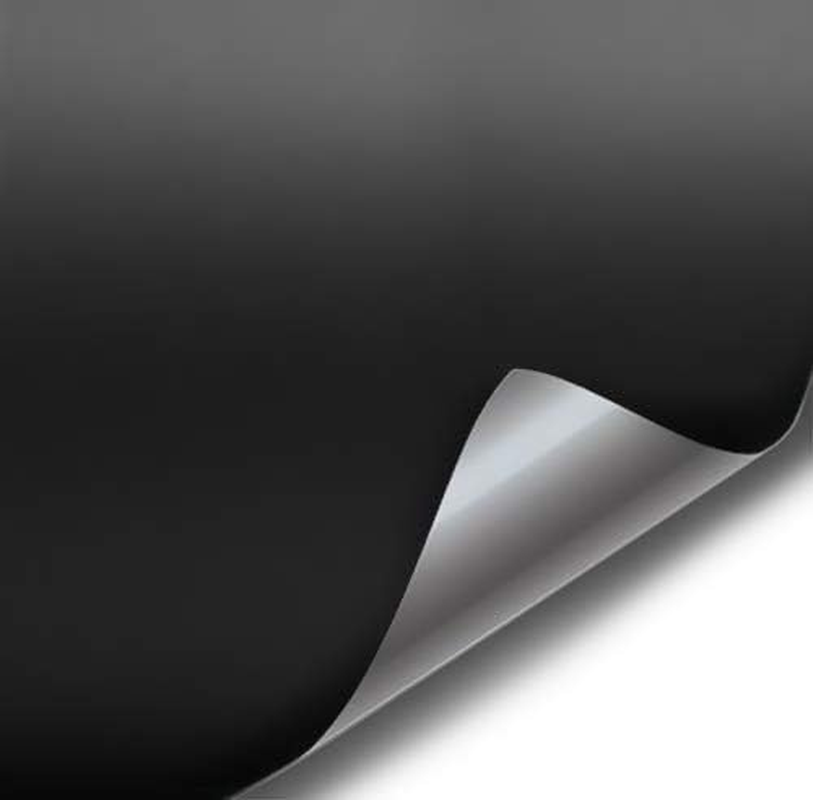 Black Matte Car Wrap Vinyl Roll with Air Release 3Mil-Vvivid8 1.5FT X 5FT Black image number 5