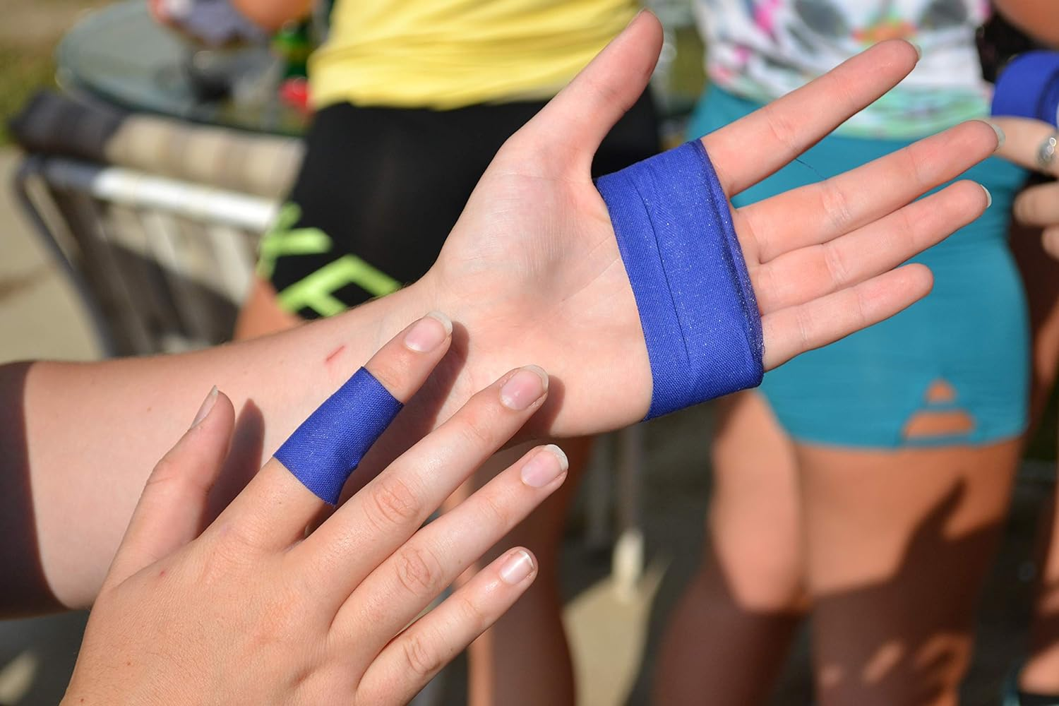 Eucatape Eucalyptus Infused Rowing Tape for Men & Women &ndash; Heals and Protects Hands from Blisters Cuts Dry Skin, for Strength & Grip Indoor Machine or Outdoor Sculling Crew image number 2