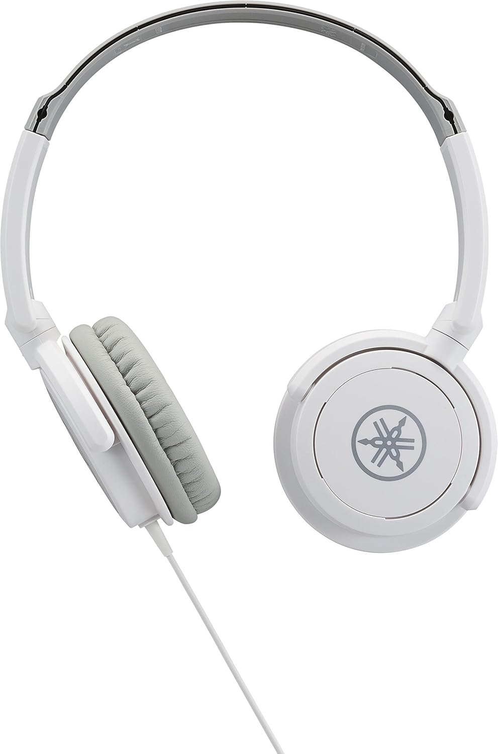 Yamaha HPH-100 Headphones, Quality Sound and Deep Bass, over the Ear, Wired Musicians Headphones, in White image number 2