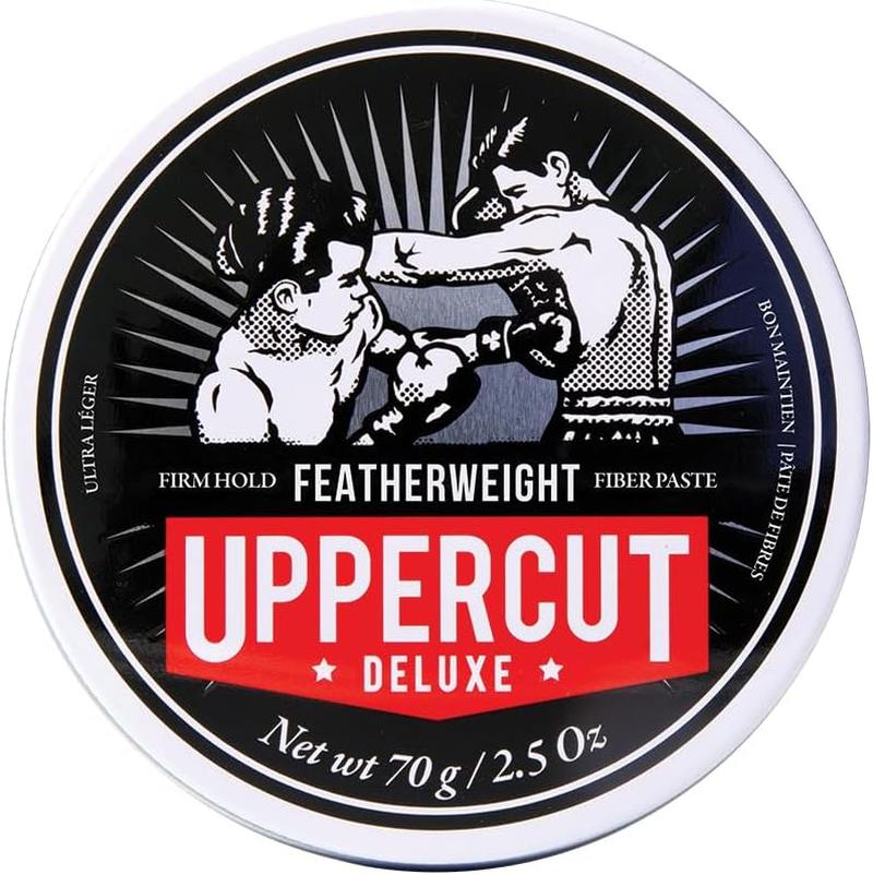 Uppercut Deluxe Featherweight Hair Styling Paste, Mens Hair Paste Low Shine and Firm Hold, Water Based Hair Paste for Men, Mens Hair Styling Product for Textured Looks 70G