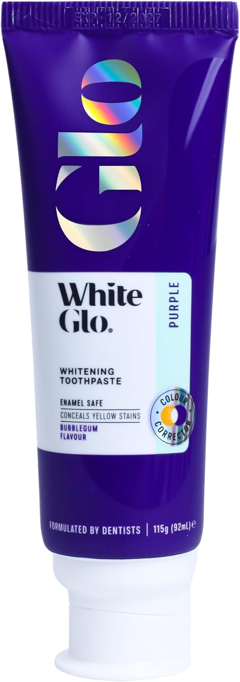 White Glo Purple Tooth Toner Toothpaste 115 G image number 1
