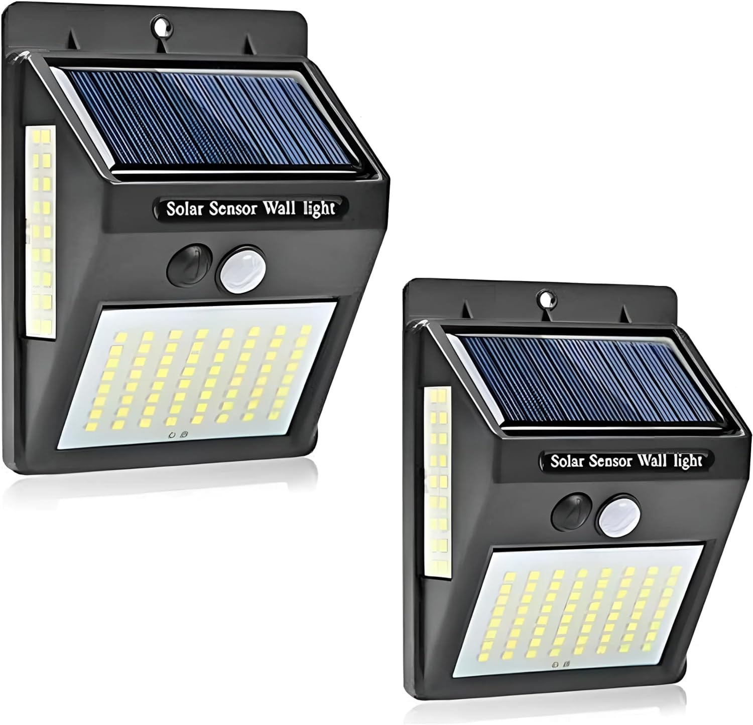 Ezonedeal Solar Lights, Outdoor Waterproof 16 LED Wireless Solar Motion Sensor Light for Patio Porch Path Yard Garden with Motion Activated Auto On/Off (2-Pack) image number 3