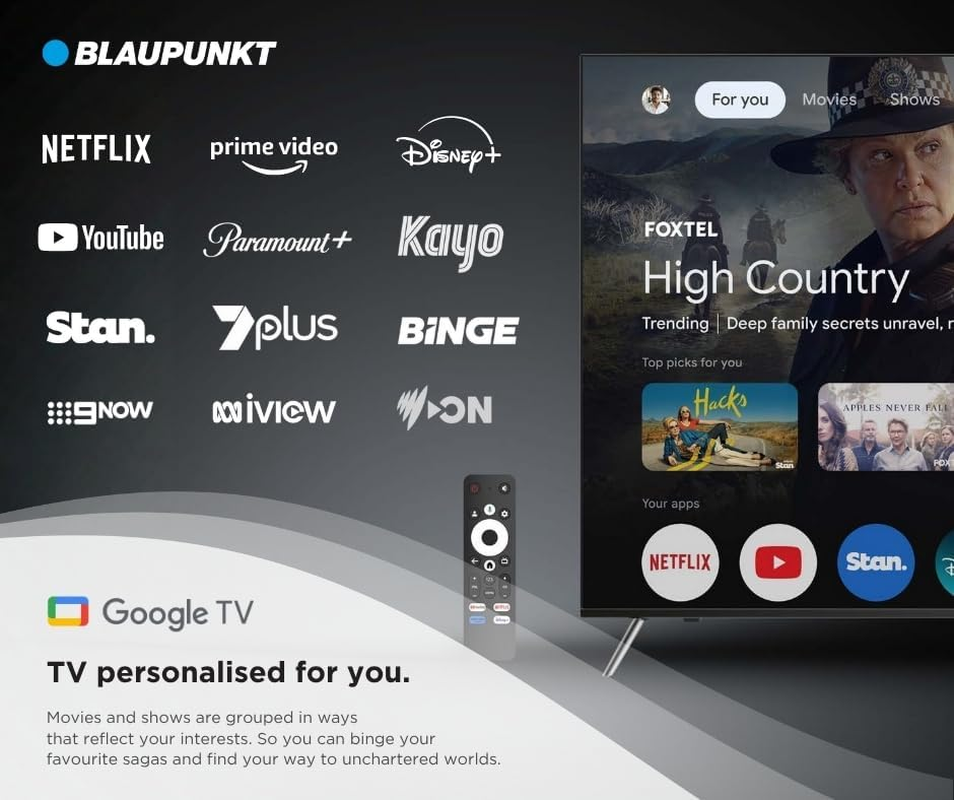 Blaupunkt 55-Inch Miniled 4K Ultra HD Smart TV image number 1