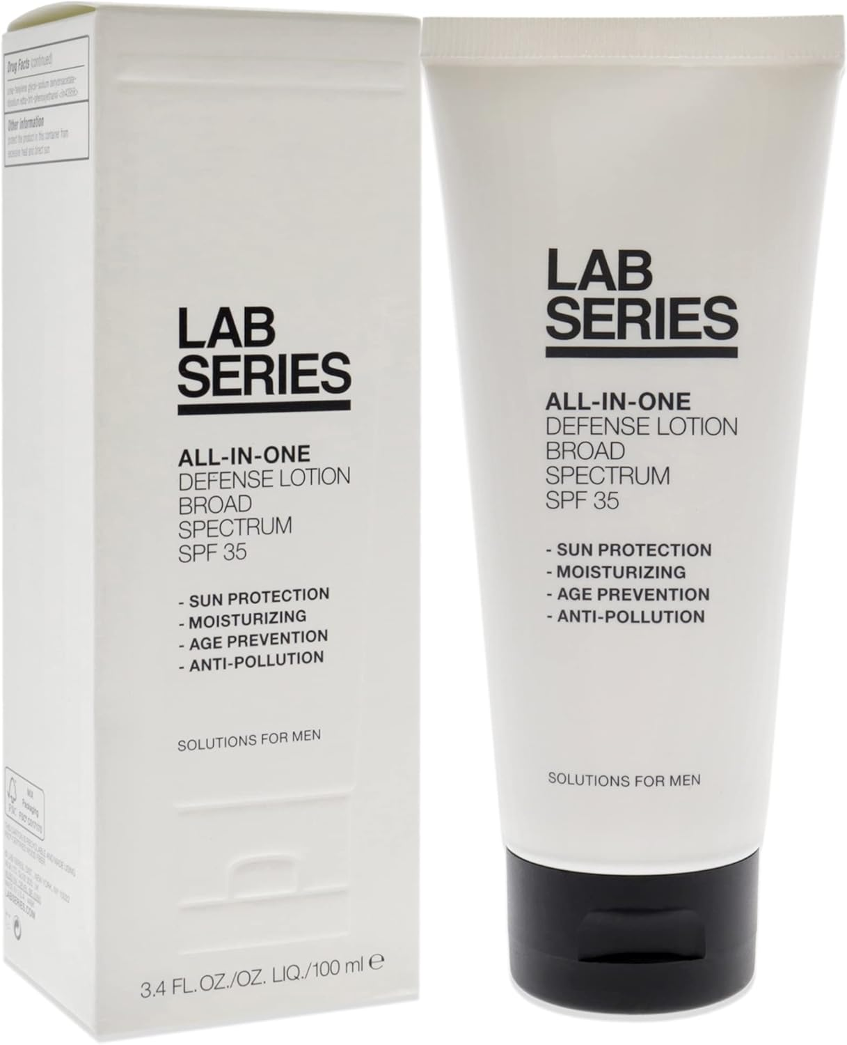 Lab Series All-In-One Defense Lotion SPF 35 for Men 3.4 Oz Lotion image number 2