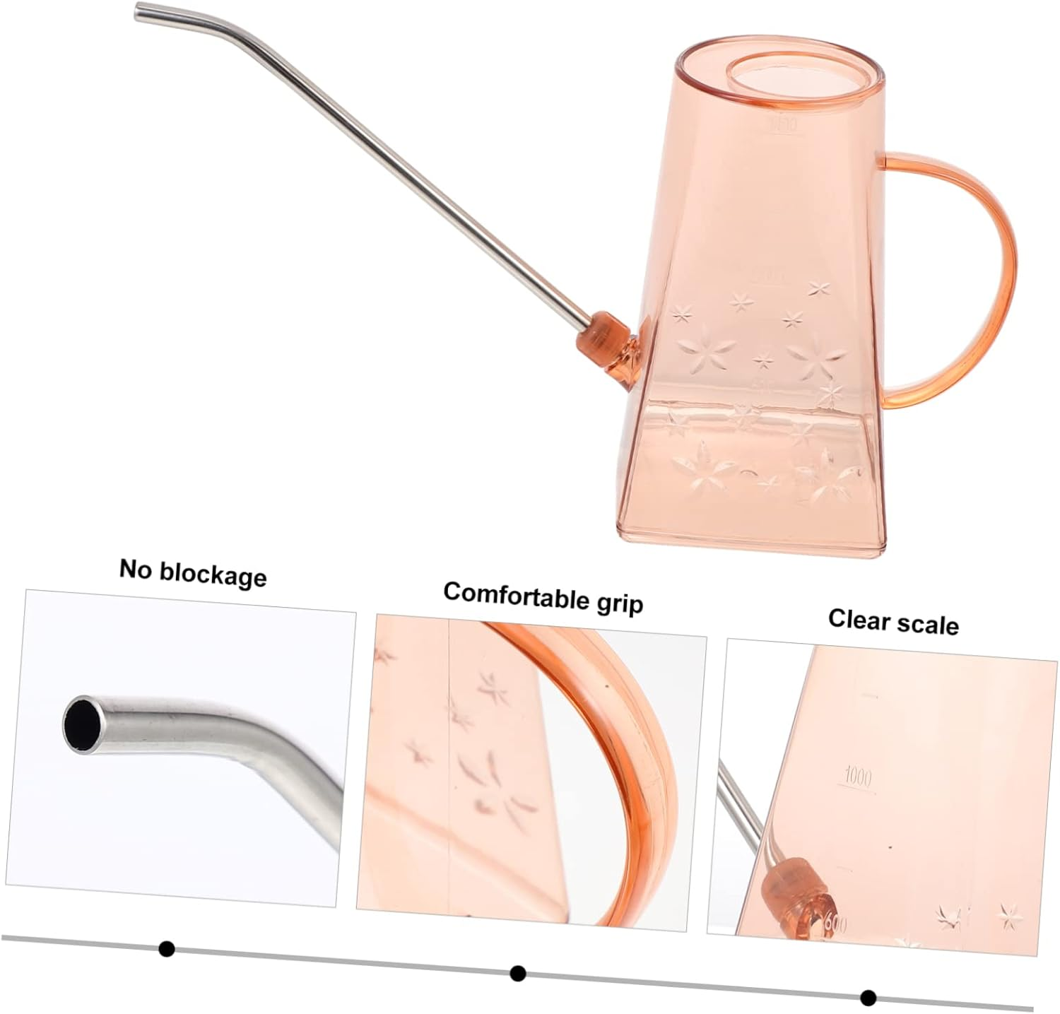 SUPVOX Capacity Watering Can Long Spout Garden Water Drum Flower Watering Pot Succulent Device image number 1