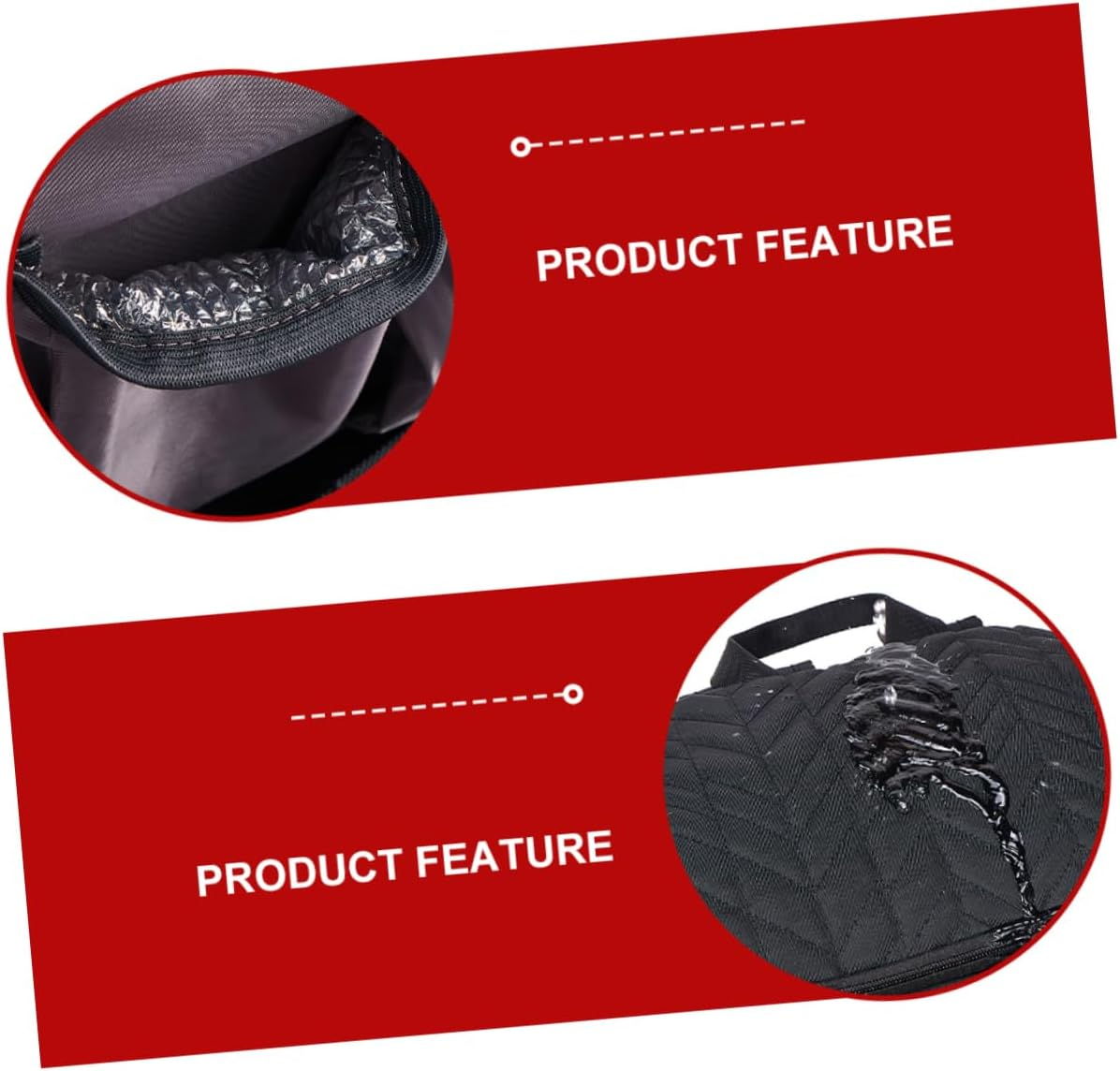 Large Capacity Diaper Bag Backpack for Mums Wet-Dry Separation, Multi-Functional Outdoor Baby Organizer Shoulder Bag for Travel and Daily Use in Classic Black image number 2