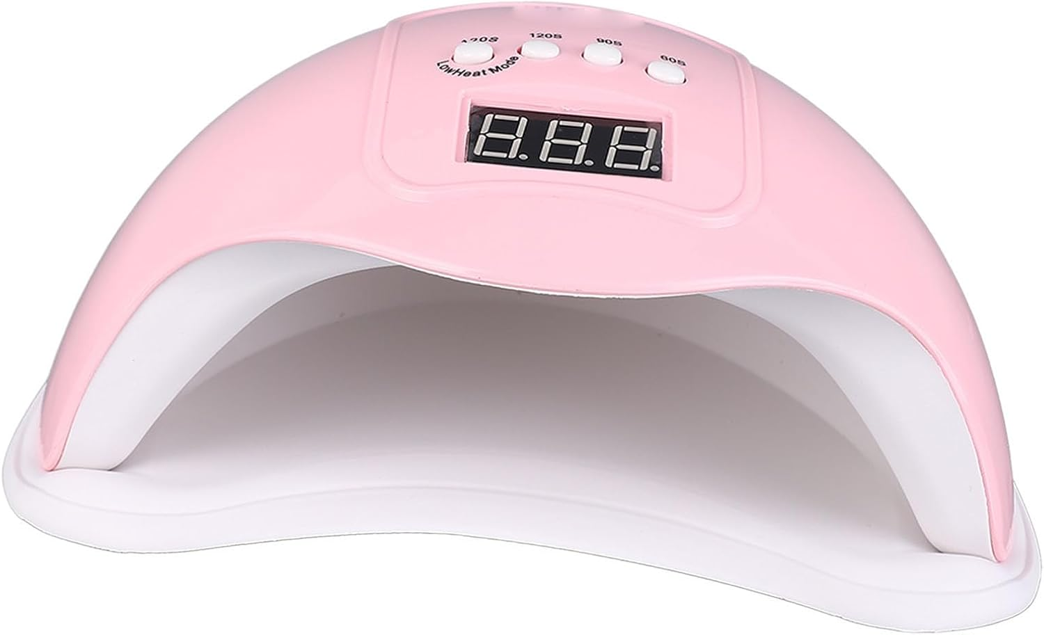 LED Gel Nail Light 48W Pink Portable Digital Nail Dryer Rapid Dry Power for Nail Art PP image number 6
