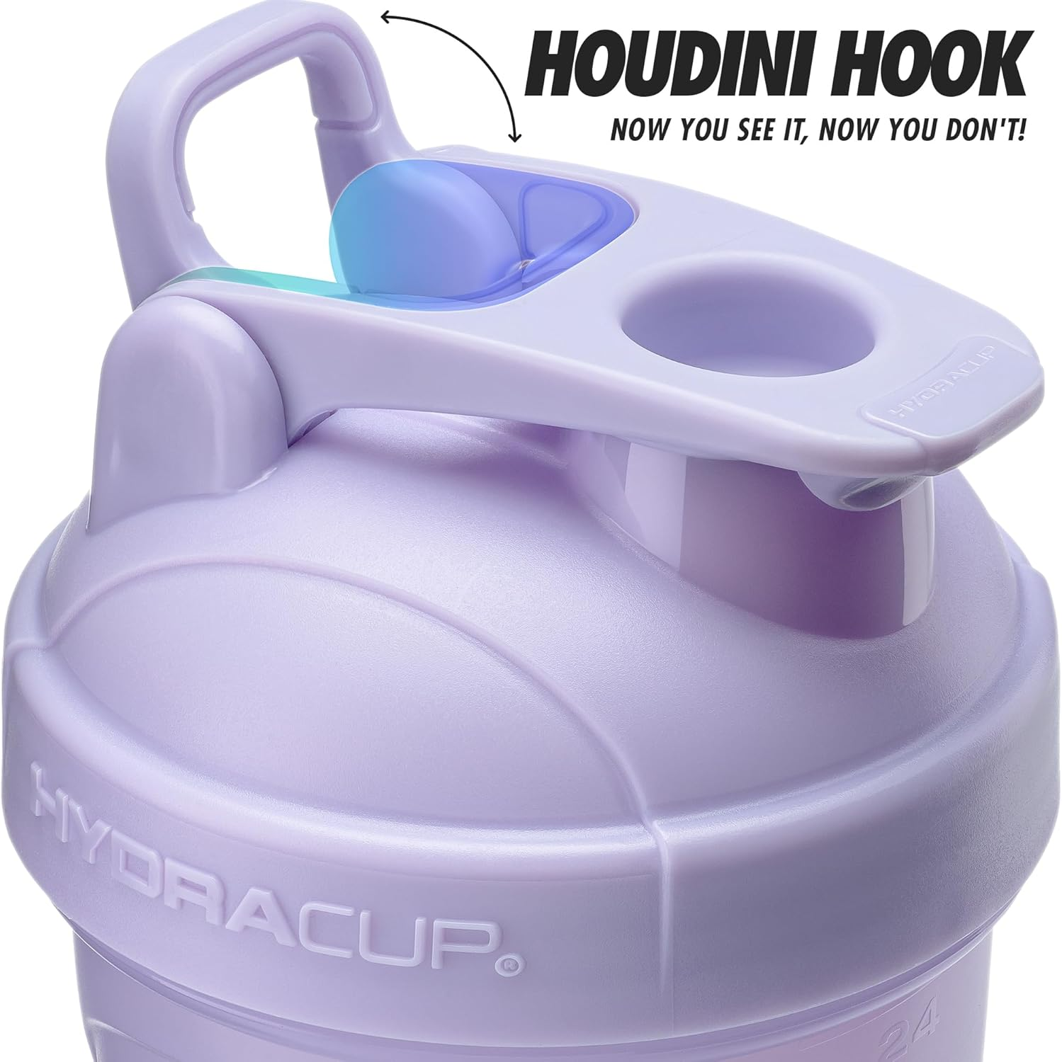 Hydracup [5 Pack] - 20 Oz OG Shaker Bottle for Protein Powder Shakes & Mixes, Dual Blender, Wire Whisk & Mixing Grid, BPA Free Shaker Cup Blender Set image number 1
