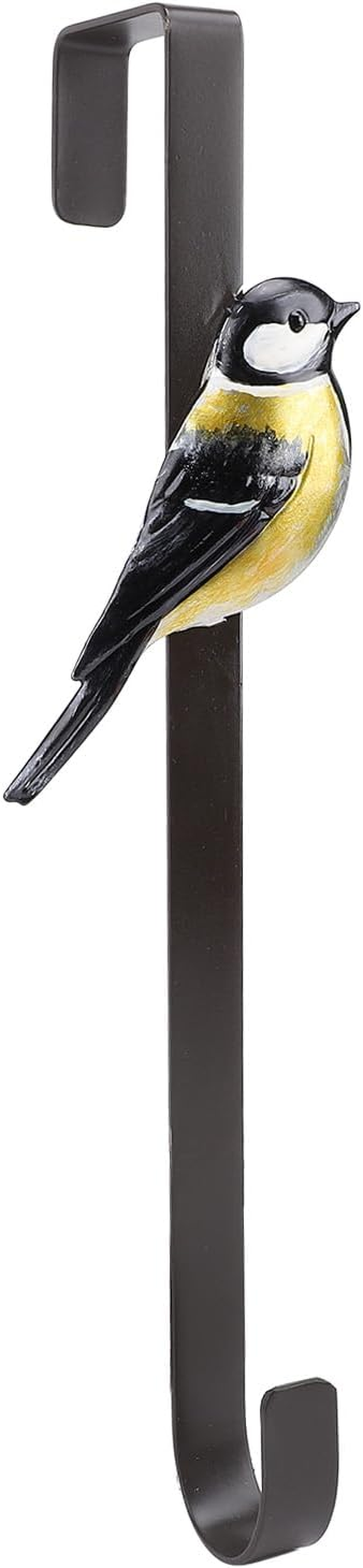 Wrought Iron Bird Shape Vintage Farmhouse Front Door Hanger Hook for Towels and Keys