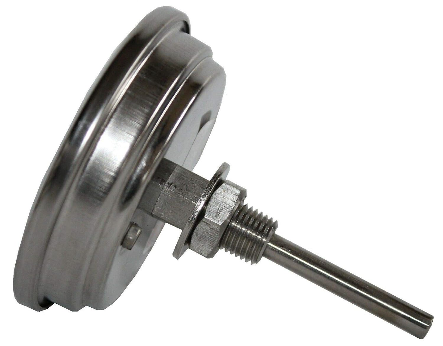 River Country 2" Night Glow' Glow in the Dark Adjustable BBQ Grill, Smoker & Pit Thermometer Temperature Gauge (50-550) image number 1