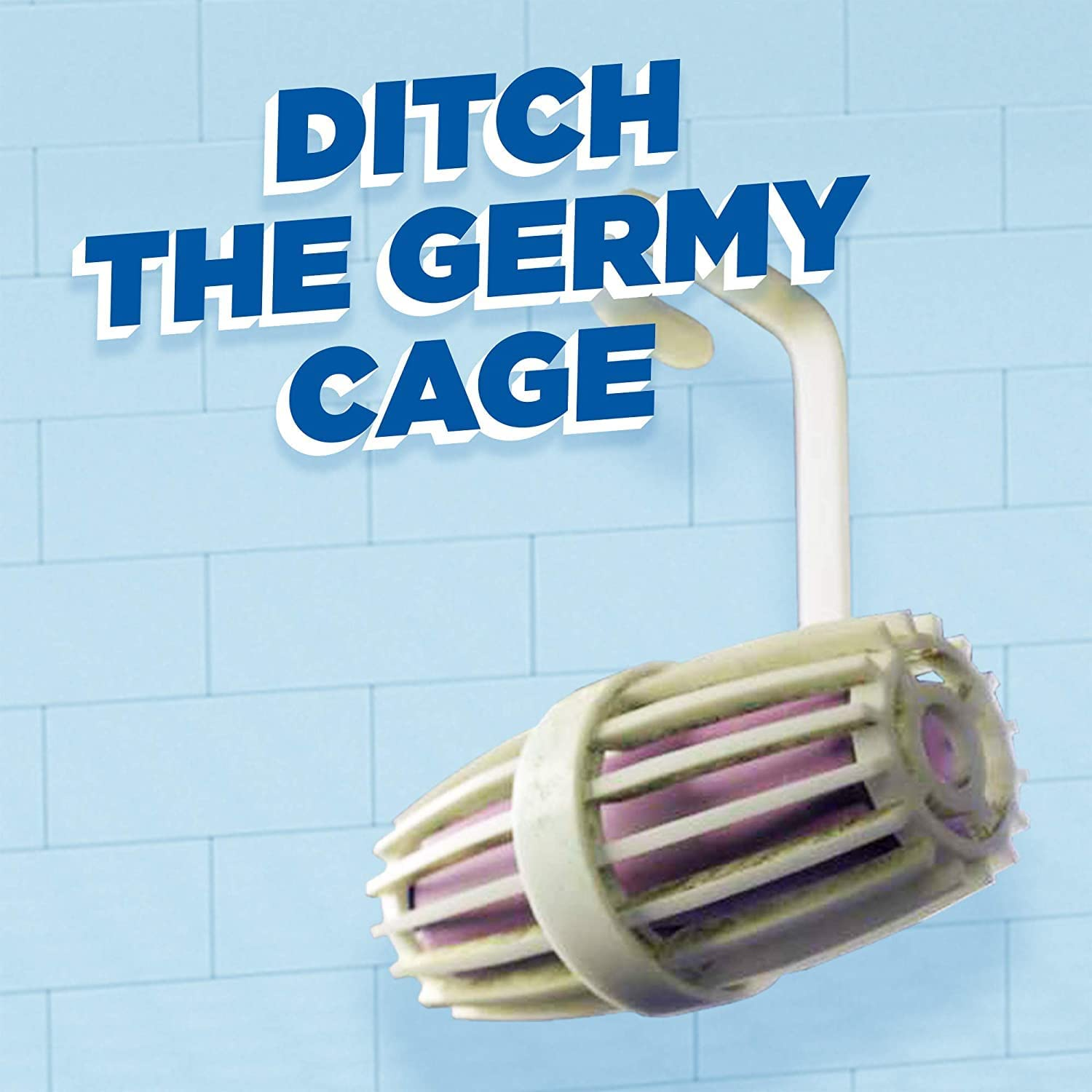 Duck Fresh Discs Toilet Bowl Cleaner, Marine Fragrance, Reusable Dispenser and 1 X Gel Refill with 6 Toilet Discs, 36Ml Tube (Pack of 4) image number 2