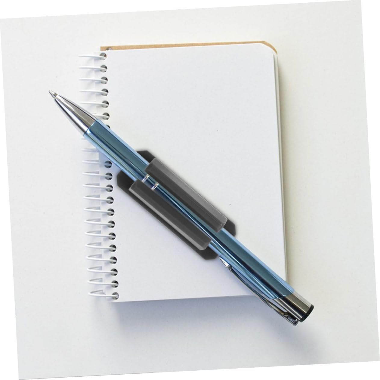 HONMEET 20Pcs Cap Pencil Desk Organizer Accessories Adhesive Silicone Pen Holder image number 3