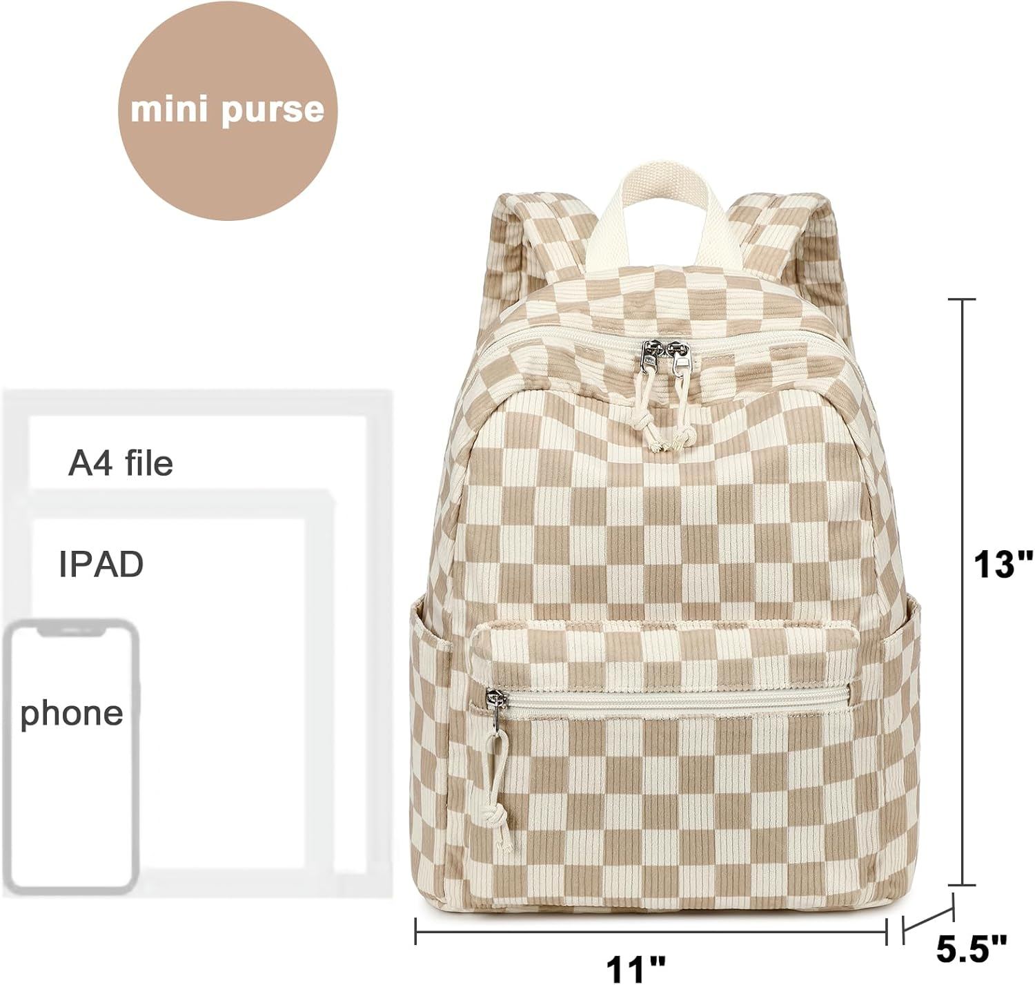 Bluboon Mini Backpacks for Girls Toddler Backpack Purse School Bookbag Kawaii Backpack Women image number 4