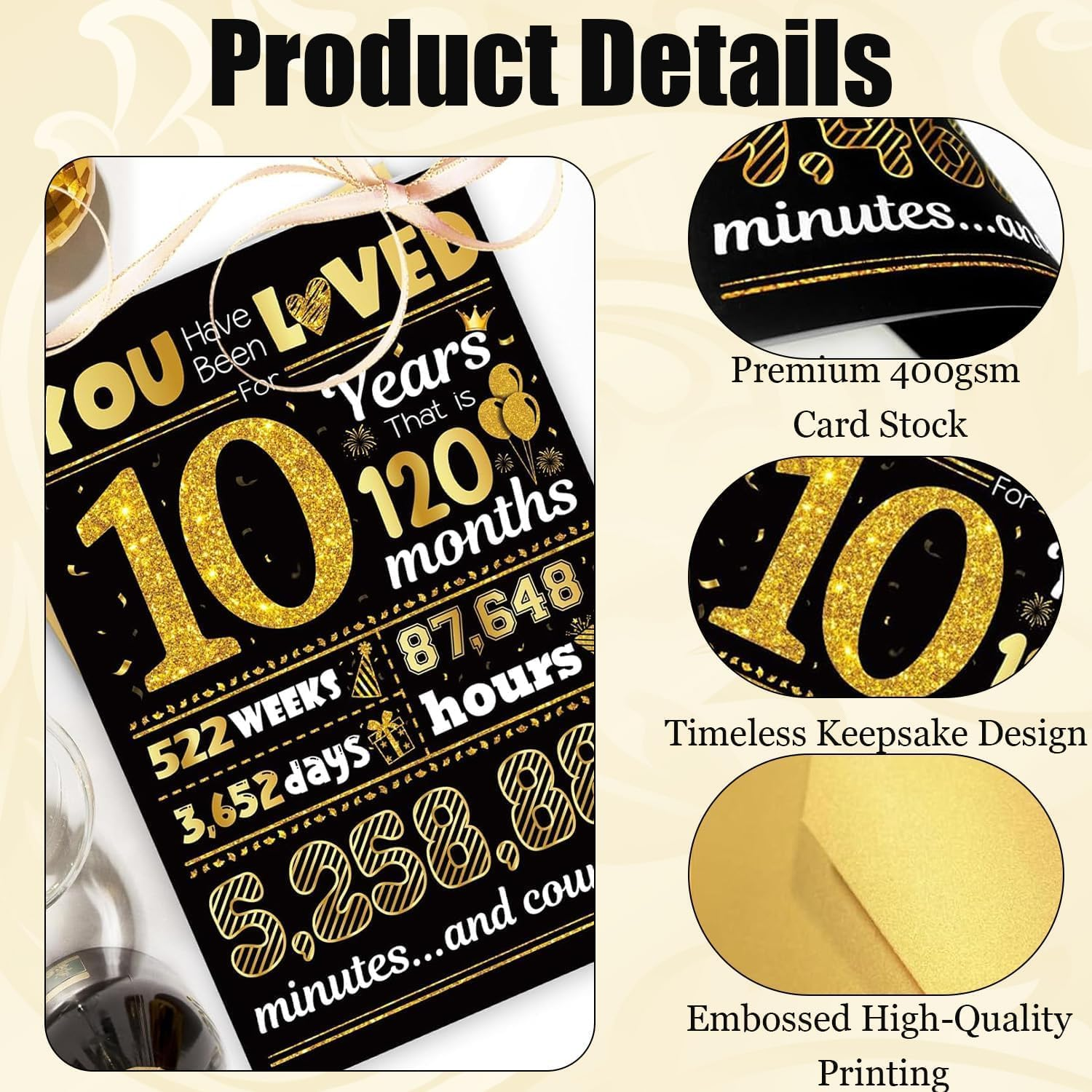 18Th Birthday Card for Women Men,Happy 18 Birthday Greeting Card for Mom Dad Husband Wife Brother Sister Friends,Party Decor Supply Ideas Birthday for Him or Her