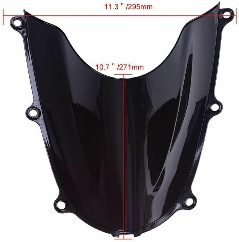 TDR Black Windshield Windscreen ABS Replacement for CBR600RR 2005 2006 CBR600 RR F5 Motorcycle Motorbike Accessories Parts image number 1