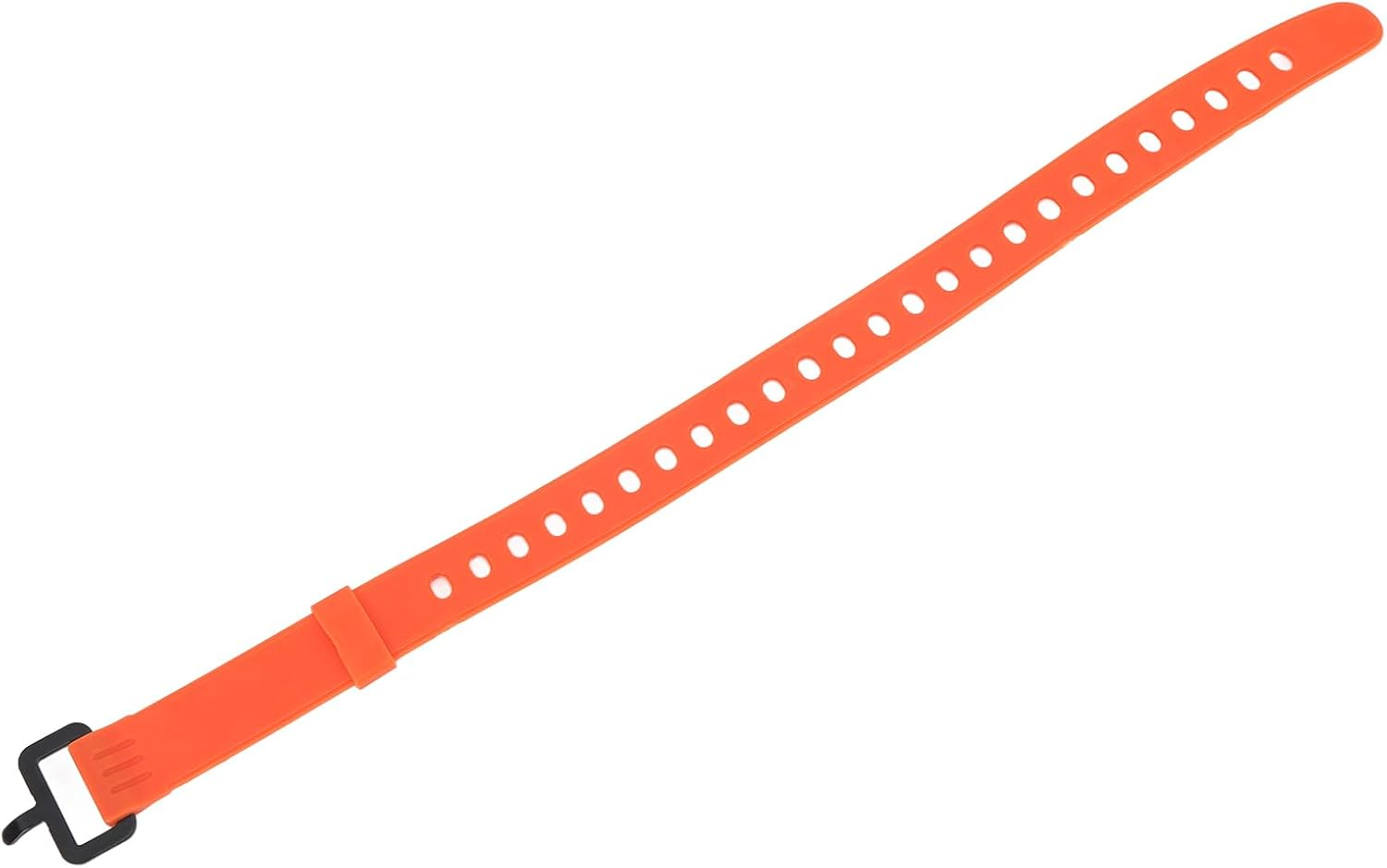 Elastic Luggage Straps with Quick Release Buckle, 45.2Cm Rubber Bungee Cords with Stainless Steel Hooks for Travel, Cargo Securing, Sports Gear & Outdoor Equipment (Orange) image number 2