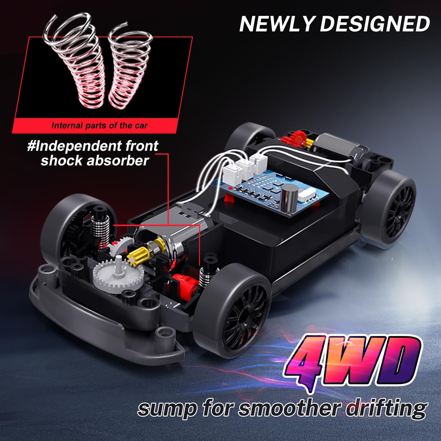 ACAMMZAR RC Drift Car, Remote Control Car