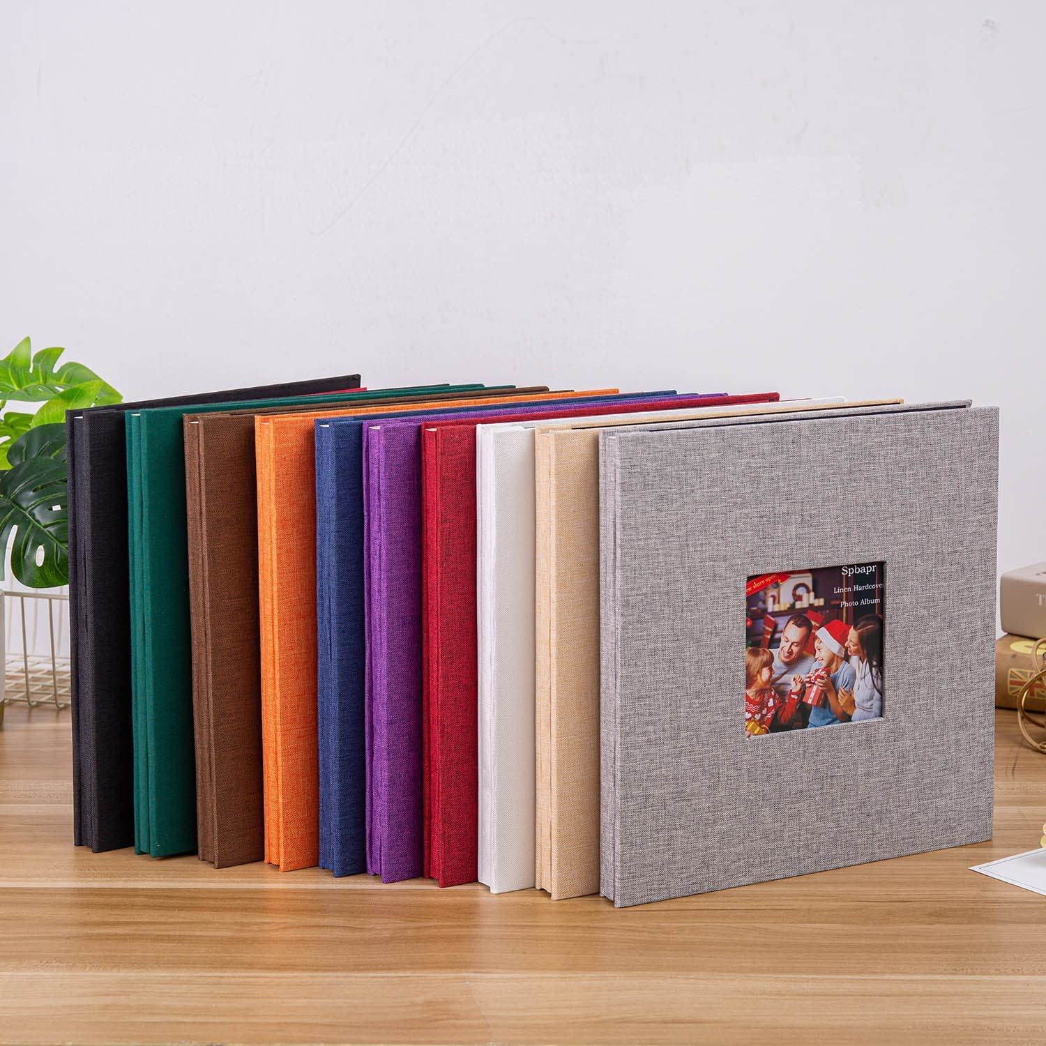 Large Photo Album Self Adhesive for 3X5, 4X6, 5X7, 6X8, 8X10 Pictures Magnetic Scrapbook Album DIY 40 Blank Pages with a Metallic Pen, Blue