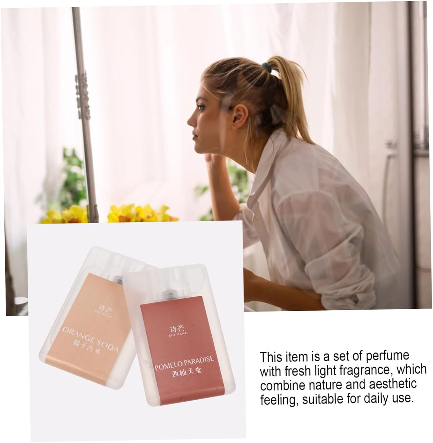 4 Pcs Card Pocket Perfume Pocketfragrance Party Perfume Portable Perfume Woman Scent Female Perfume Women Perfume the Pocket Perfume Portable Fragrance Packaging Plastic/888 image number 5