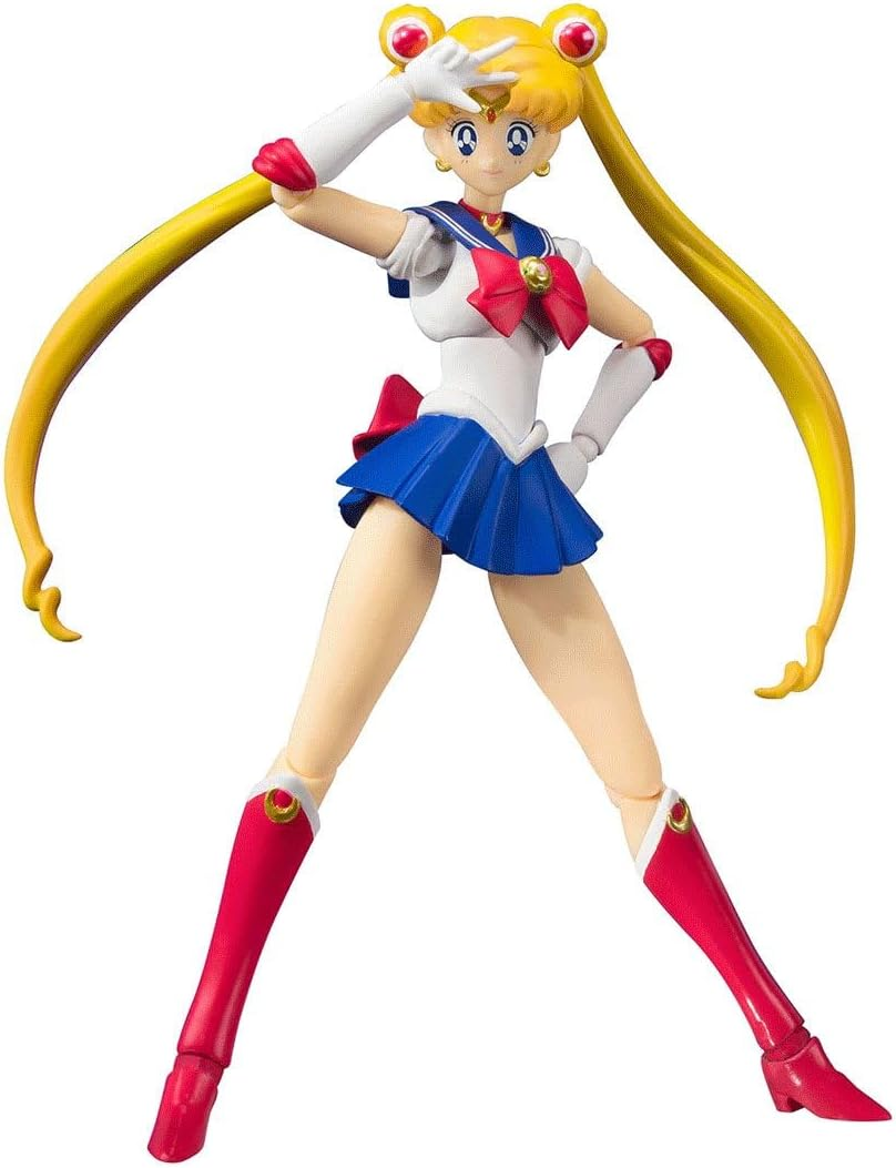 Sailor Moon (Animation Color Edition) Pretty Guardian Sailor Moon, Bandai S.H. Figuarts image number 1