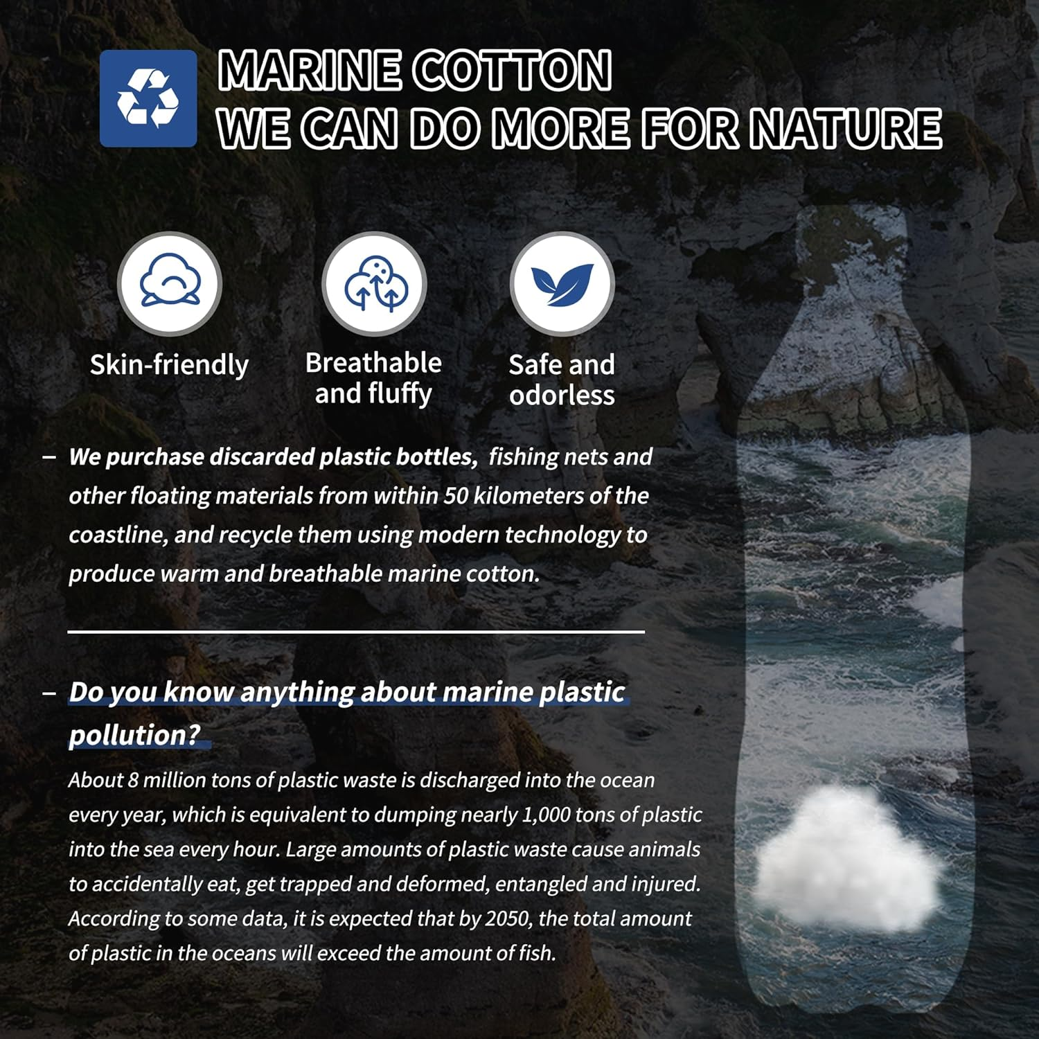 Naturehike Envelope Sleeping Bag, Environmental Friendly Marine Cotton Sleeping Bag, Skin Friendly Anti-Bacterial, Splicable Widen for Camping Outdoor image number 4