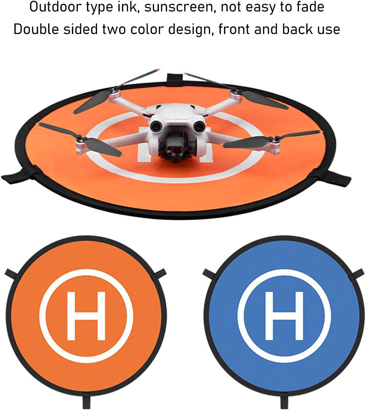 Drone Landing Pad for DJI Mini 3 Pro, 15.7-Inch Universal Foldable Landing Mat for DJI Mini 3, Mini 2 SE, Mini SE, Mini 2, for Mavic Mini, FIMI X8 SE, Holy Stone HS720G image number 5