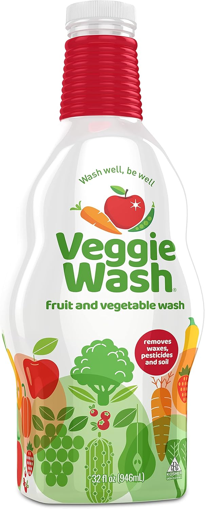 Veggie Wash Refill Bottle Veggie Wash 32 Oz Liquid image number 4