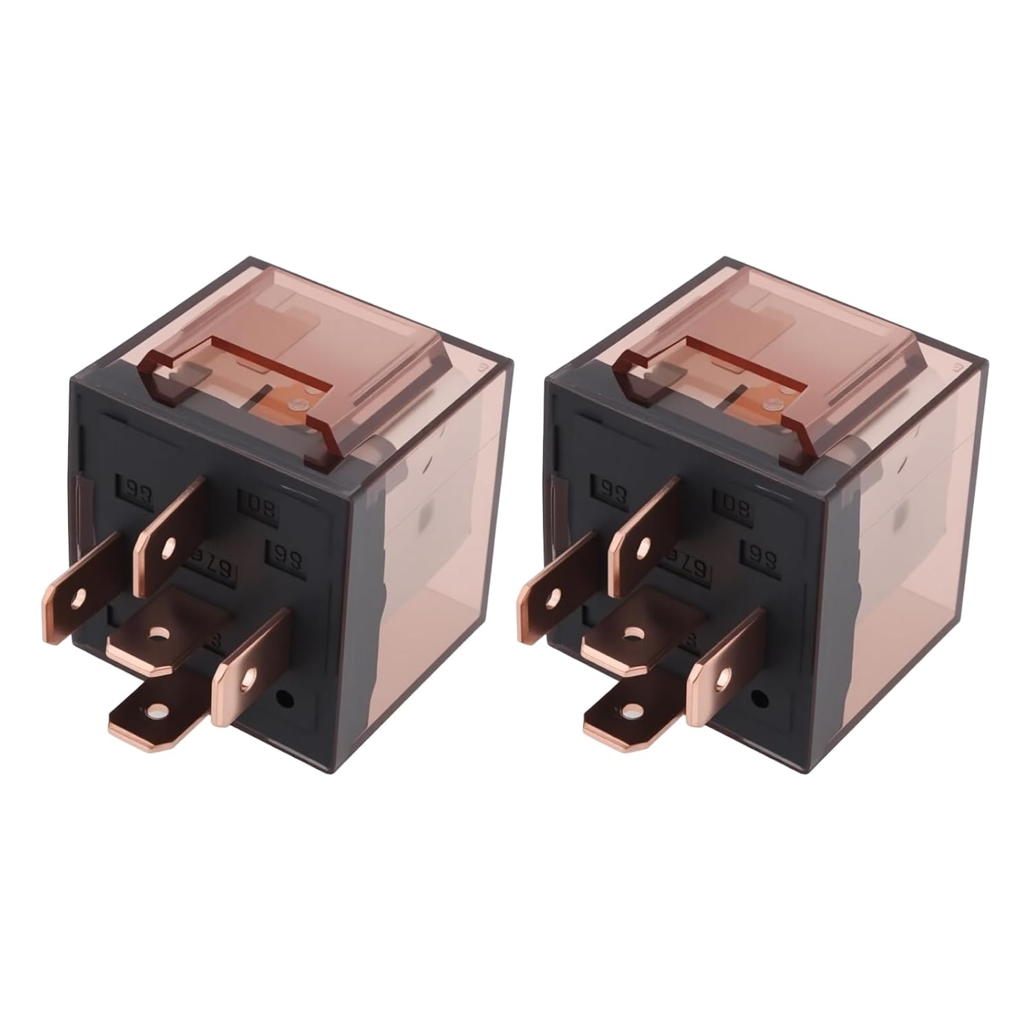 Ecsing 2Pcs 5-Pin SPCO 12V Waterproof Automotive Relay 100A High Current Car Circuit Control Switch image number 4