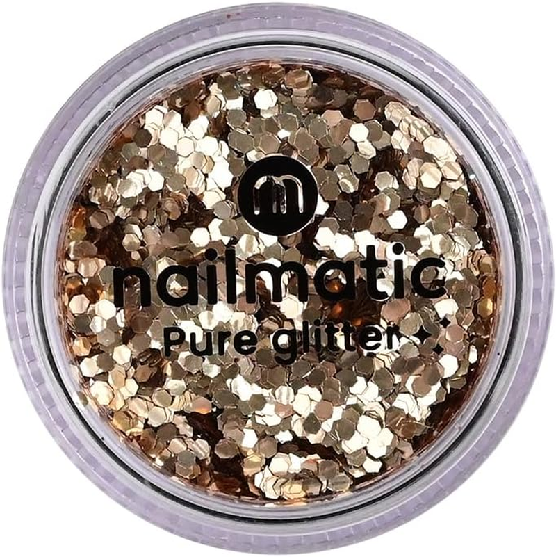 Nailmatic NM Pure Glitter #Gold L/Large Particles image number 1